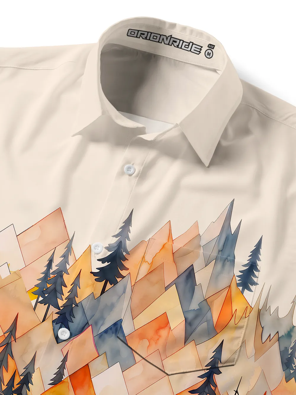 Orionride Diamond Mountain Ride Zipper Pockets Ultra Lightweight Short Sleeves Gravel Shirt sold by Orionride product image thumbnail 4