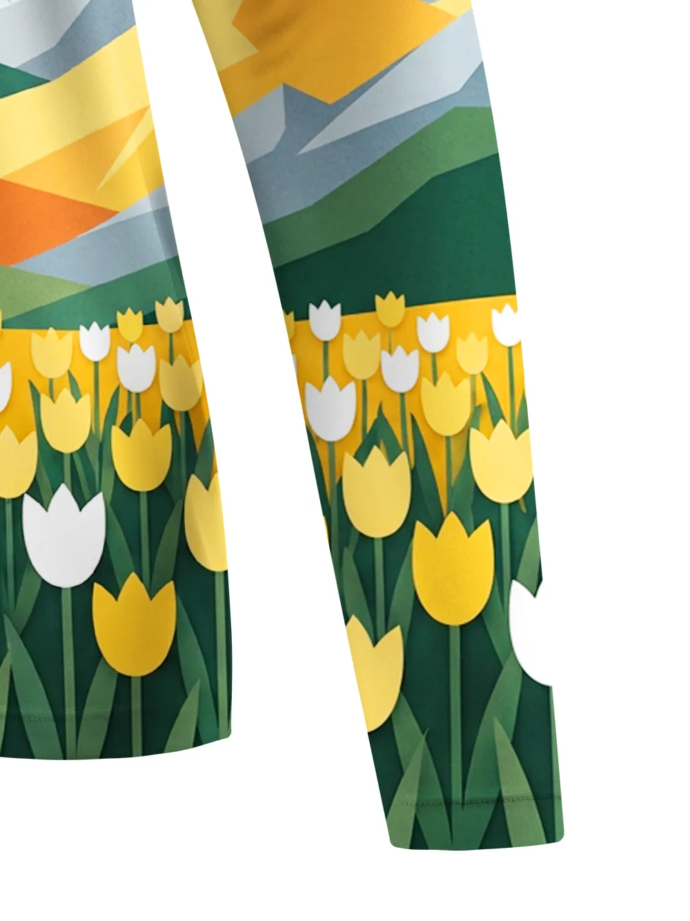 Orionride Geometric Spring Field Women's Quick Dry Downhill Jersey sold by Orionride product image thumbnail 5