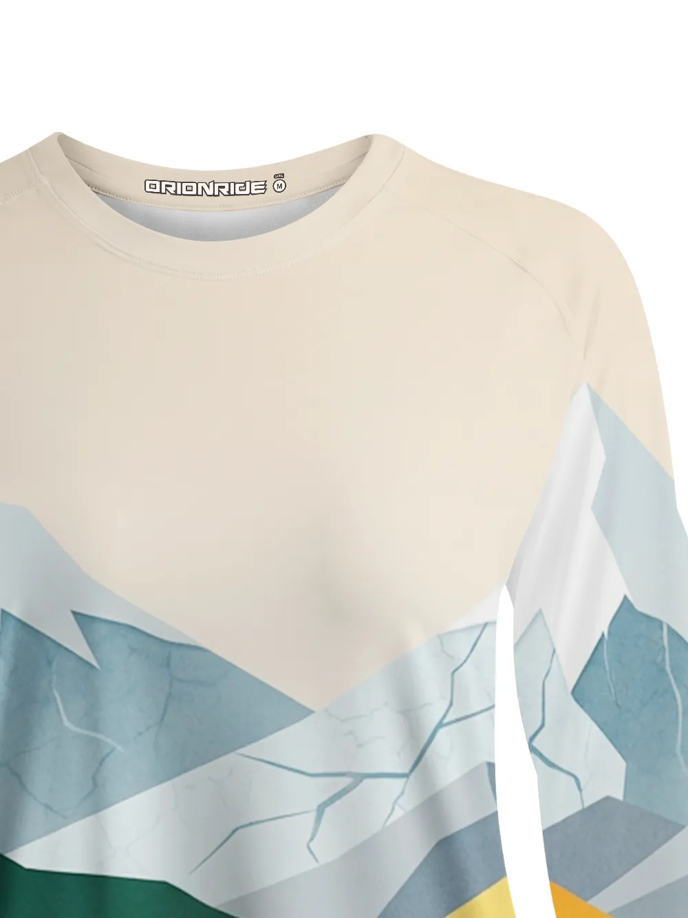 Orionride Geometric Spring Field Women's Quick Dry Downhill Jersey sold by Orionride product image thumbnail 4