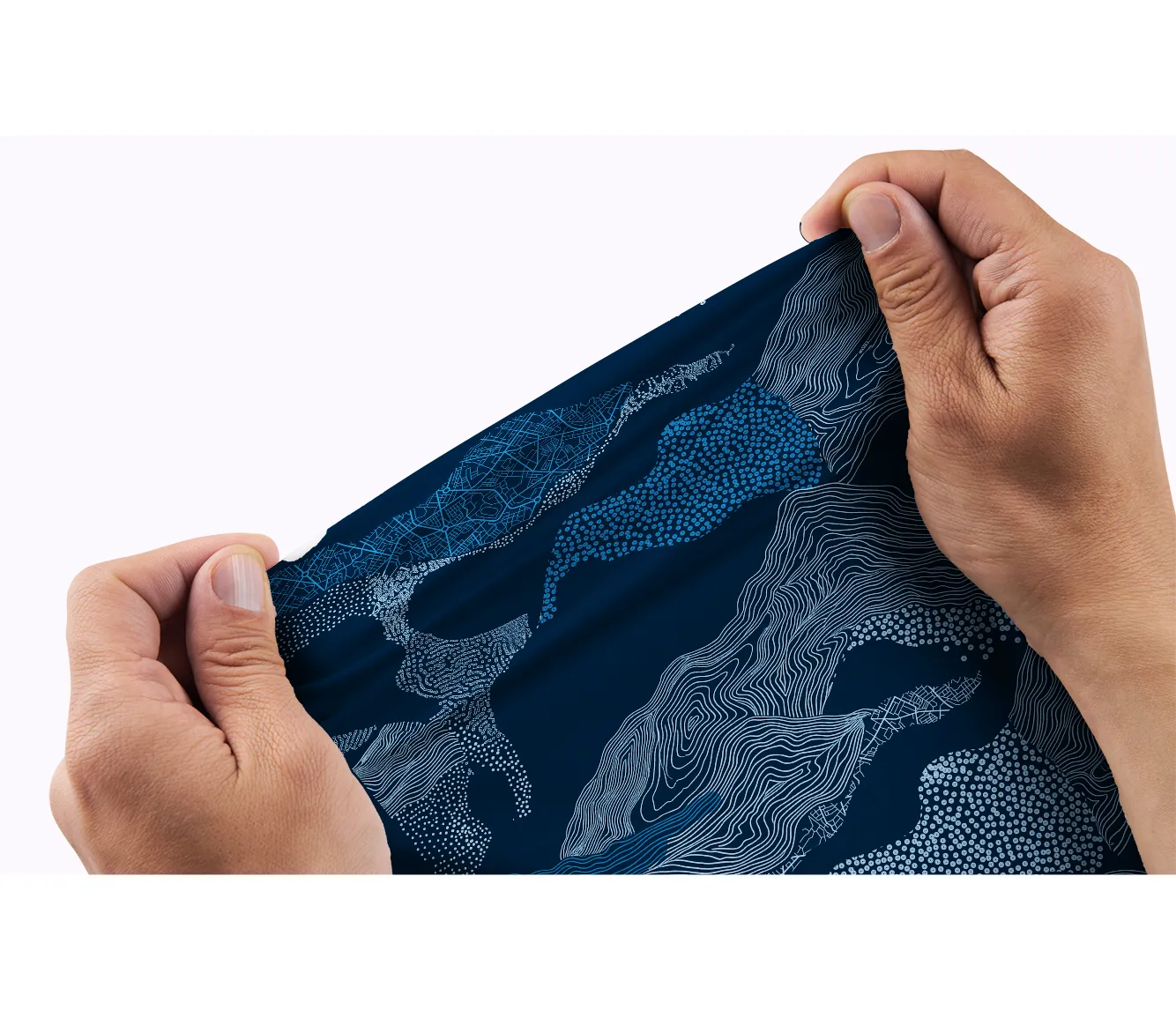 Orionride Line Terrain Men's Polo Shirt sold by Orionride product image thumbnail 3