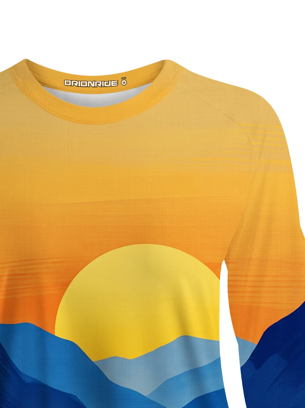 Orionride Gold Blue Mountain Women's Quick Dry Downhill Jersey sold by Orionride product image thumbnail 4