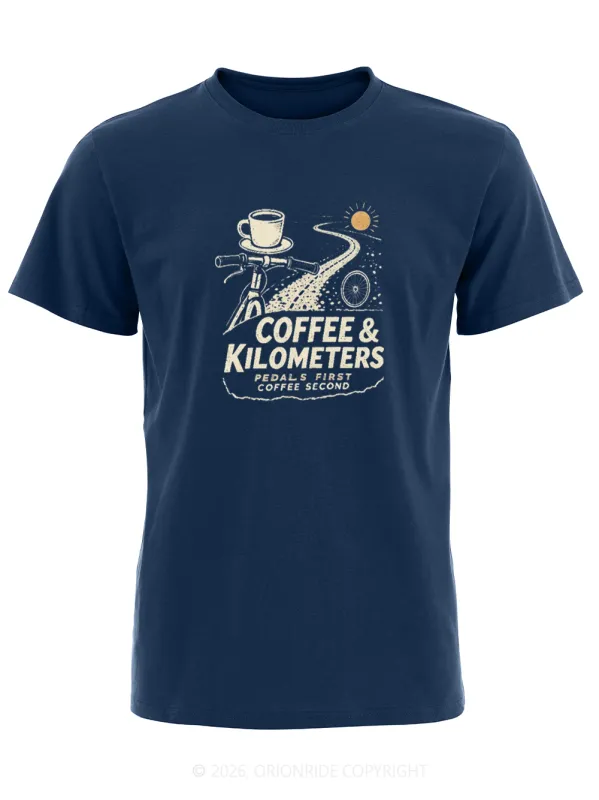 Orionride Road Coffee Ride Short Sleeves Bike T-Shirt made by Orionride
