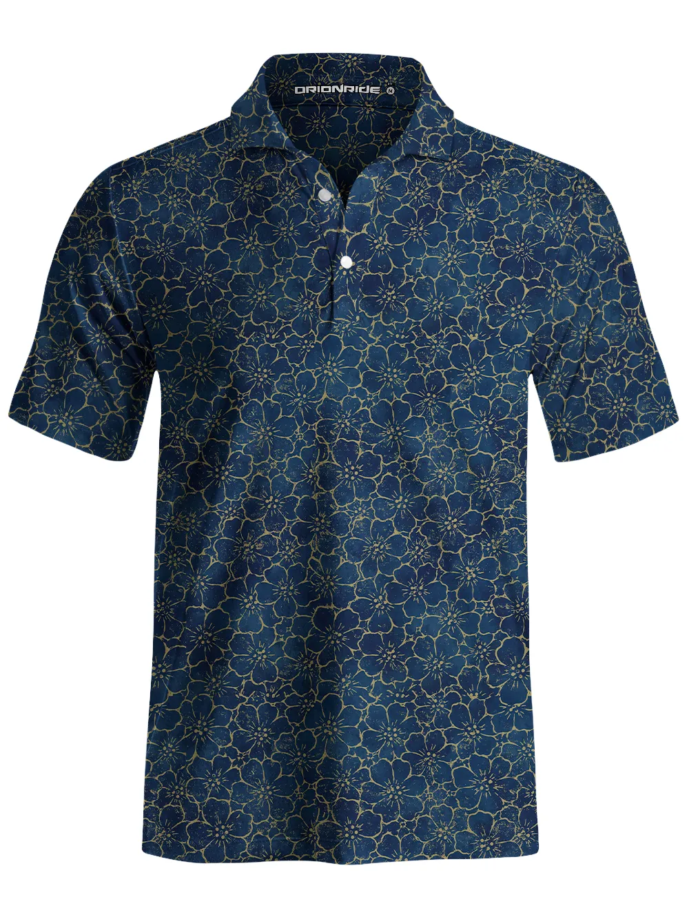 Orionride Dense Cherry Blossoms Men's Polo Shirt sold by Orionride product image thumbnail 2