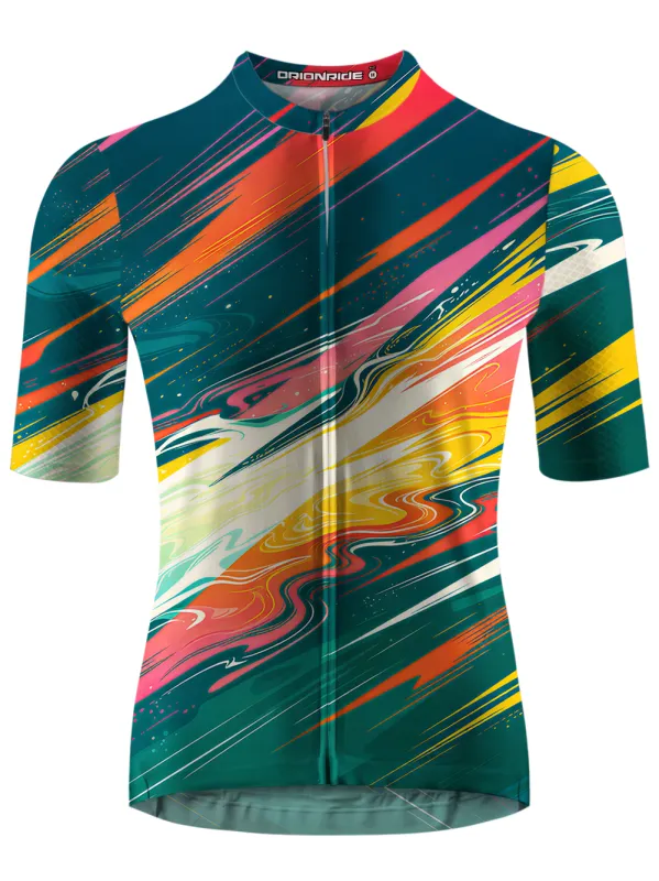 Orionride Chromatic Rush Short Sleeves Cycling Jersey made by Orionride