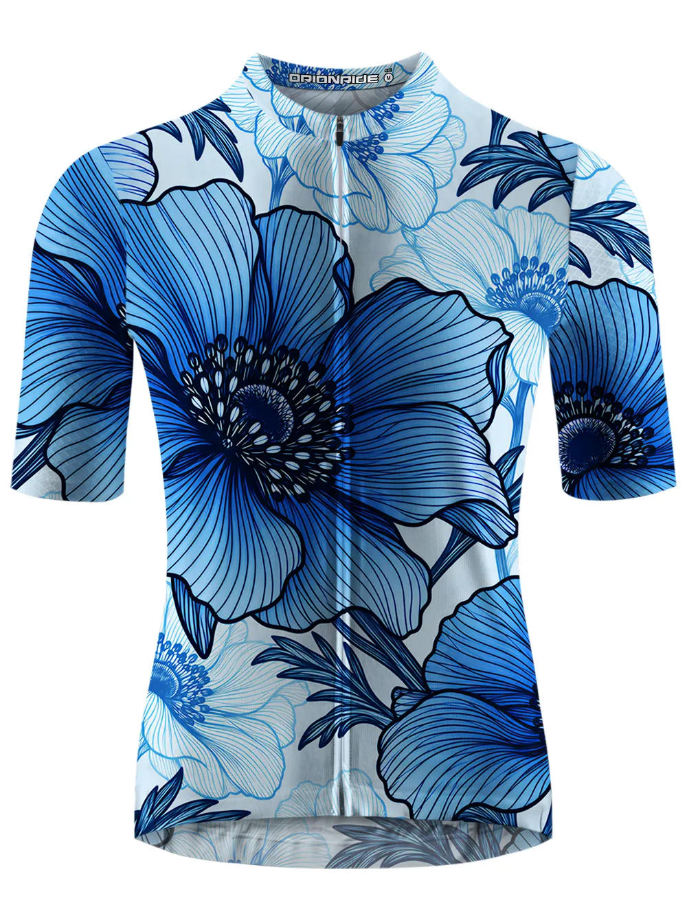 Orionride Ink-Bloomed Lines Short Sleeves Cycling Jersey sold by Orionride