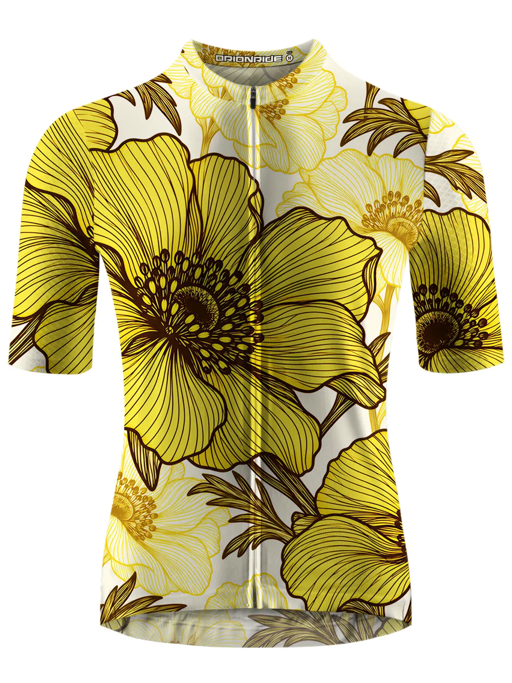 Orionride Ink-Bloomed Lines Short Sleeves Cycling Jersey sold by Orionride product image thumbnail 2