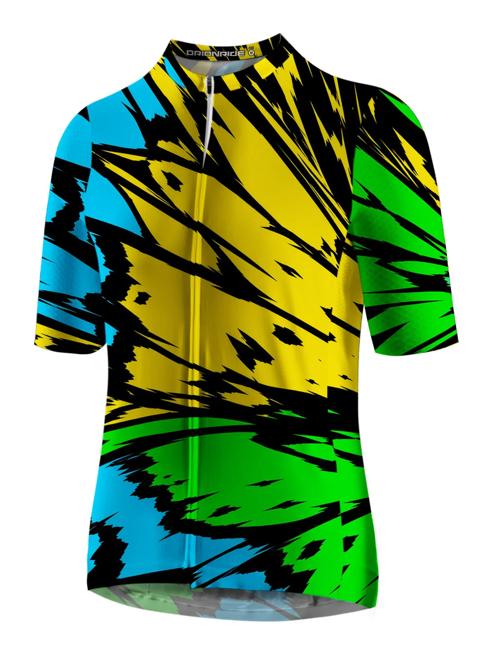 Orionride Fractured Flutter Short Sleeves Cycling Jersey sold by Orionride product image thumbnail 2