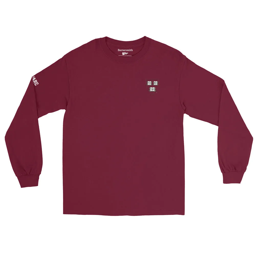 Harvard Mascot Long Sleeve T-Shirt (Crimson) sold by Ivy Sport product image thumbnail 5