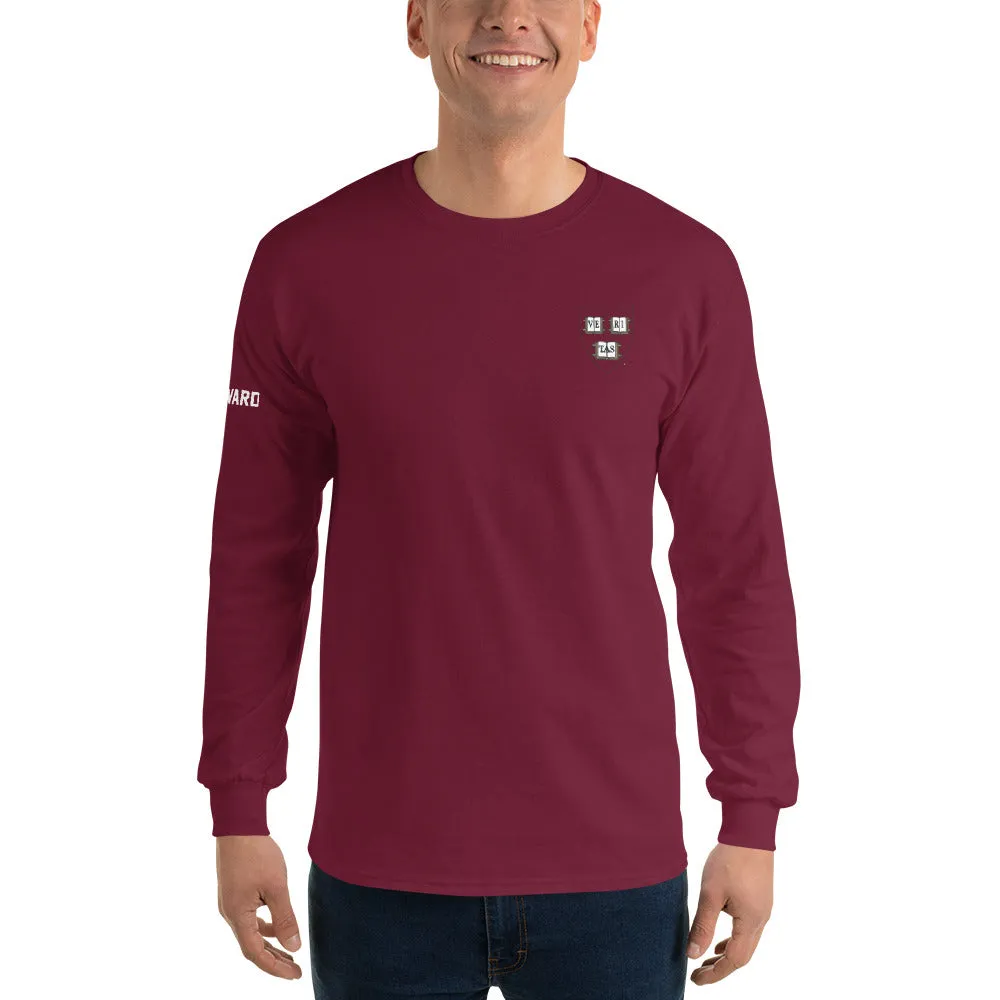 Harvard Mascot Long Sleeve T-Shirt (Crimson) sold by Ivy Sport