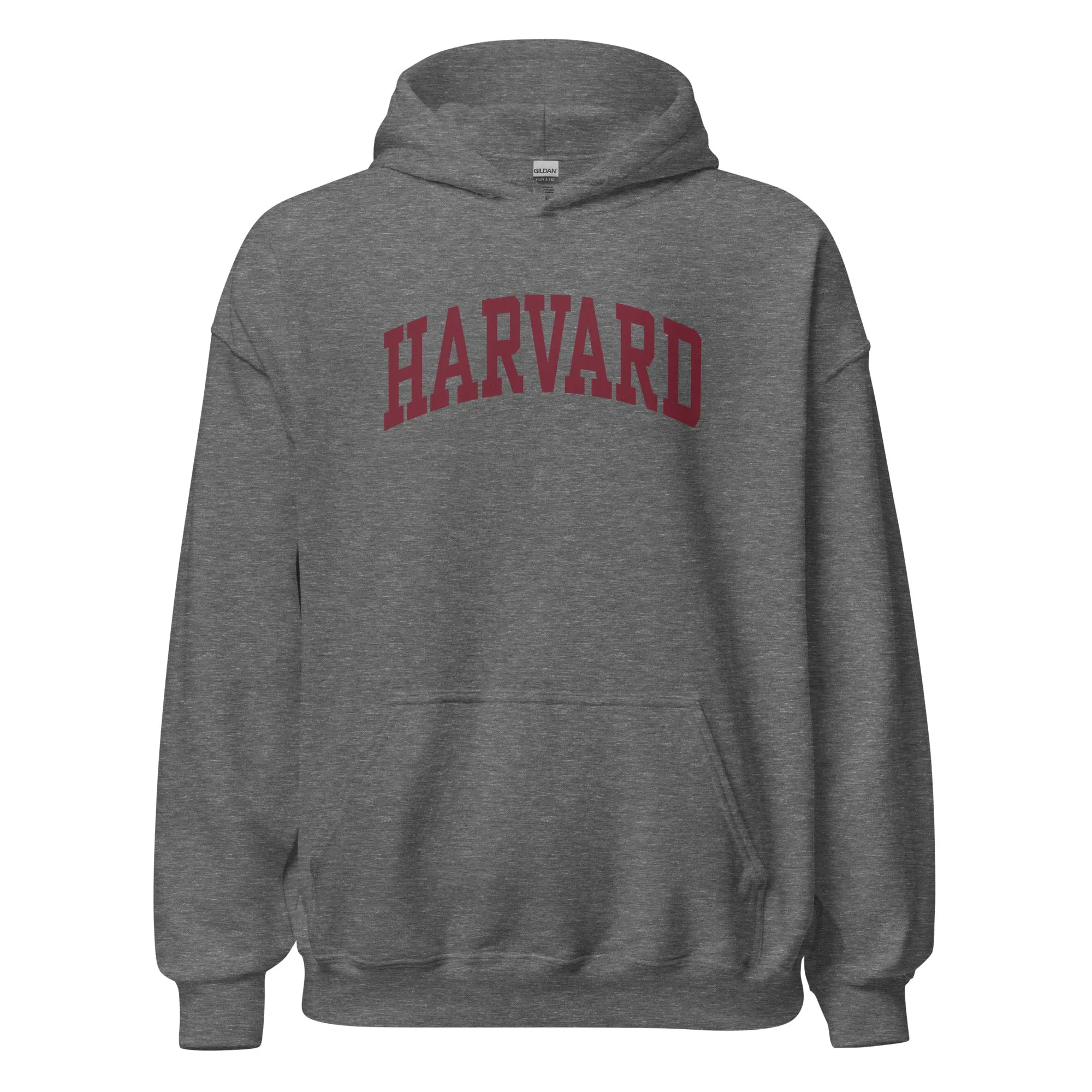 Harvard University Essential Hooded Sweatshirt (Heather Grey) sold by Ivy Sport