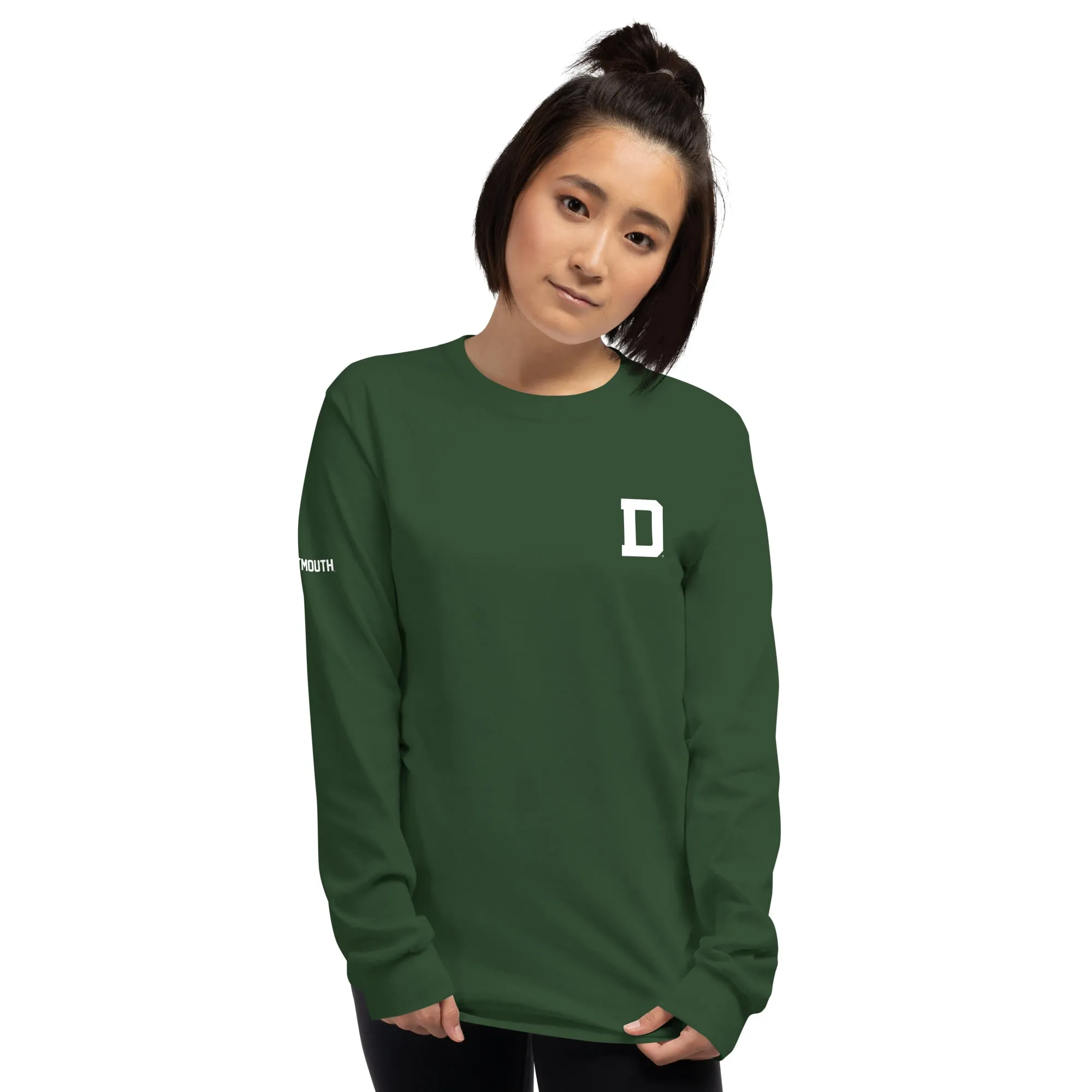 Dartmouth Mascot Long Sleeve T-Shirt (Hunter) sold by Ivy Sport product image thumbnail 2