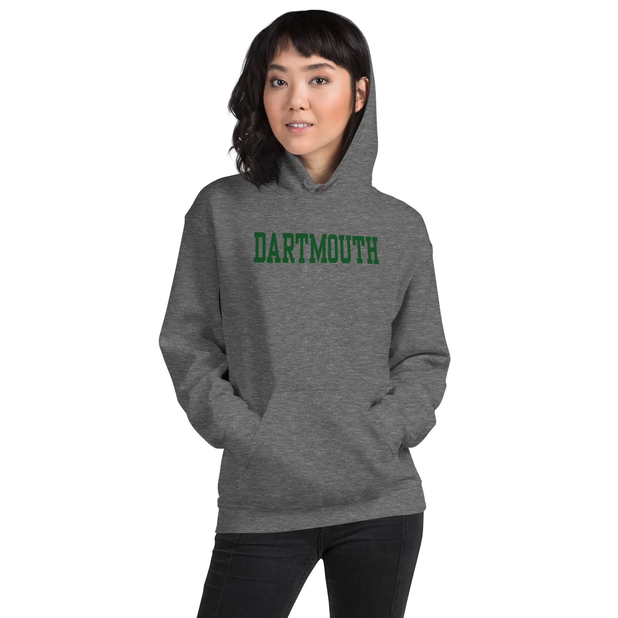 Dartmouth Essential Hooded Sweatshirt (Heather Grey) sold by Ivy Sport product image thumbnail 4