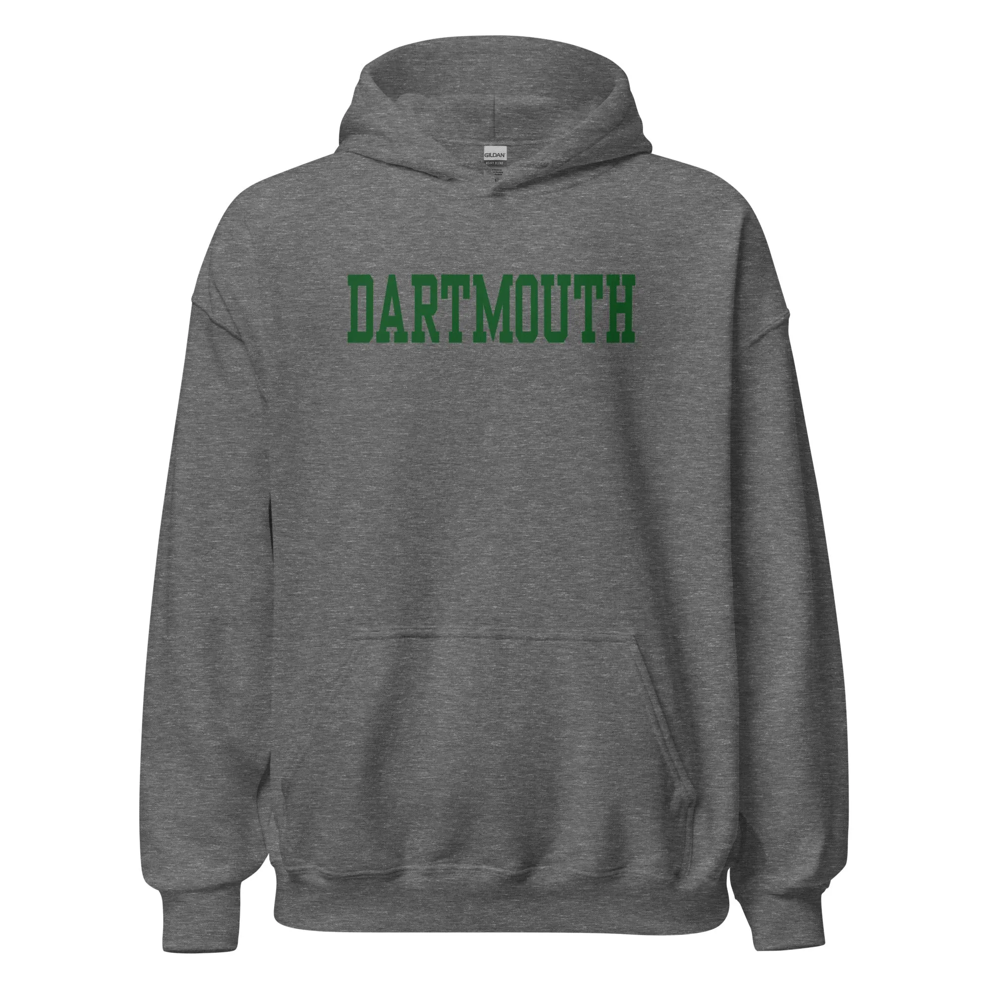Dartmouth Essential Hooded Sweatshirt (Heather Grey) sold by Ivy Sport