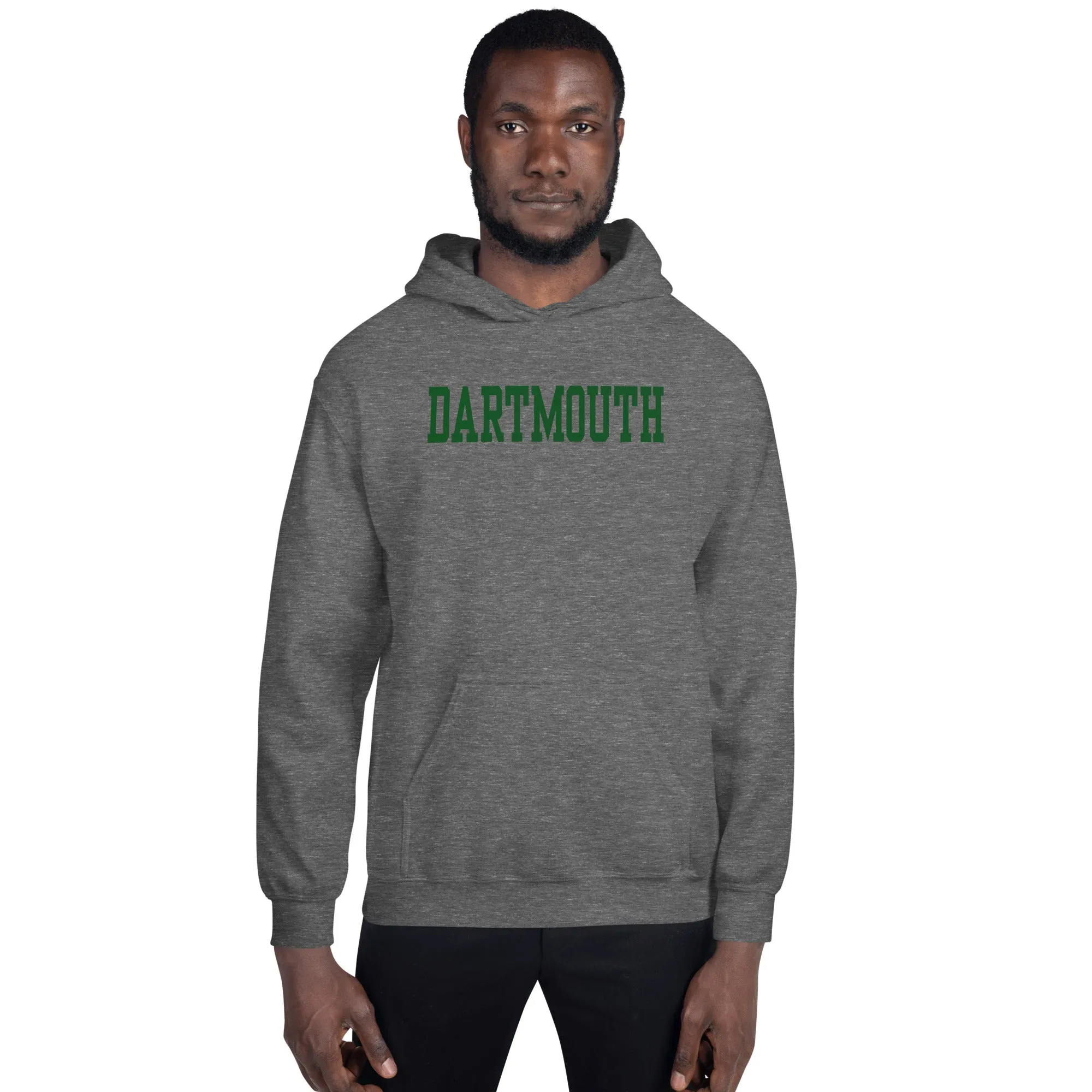 Dartmouth Essential Hooded Sweatshirt (Heather Grey) sold by Ivy Sport product image thumbnail 3