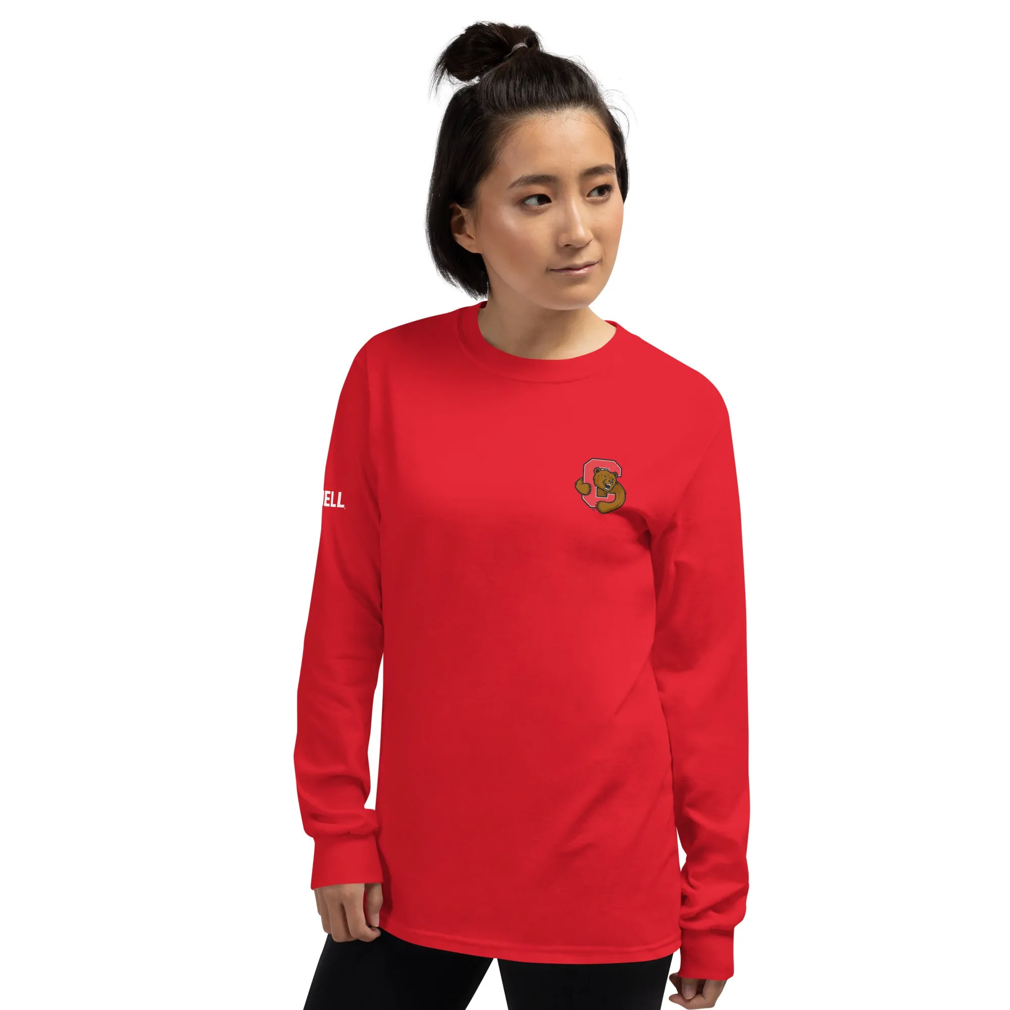 Cornell Mascot Long Sleeve T-Shirt (Red) sold by Ivy Sport product image thumbnail 2