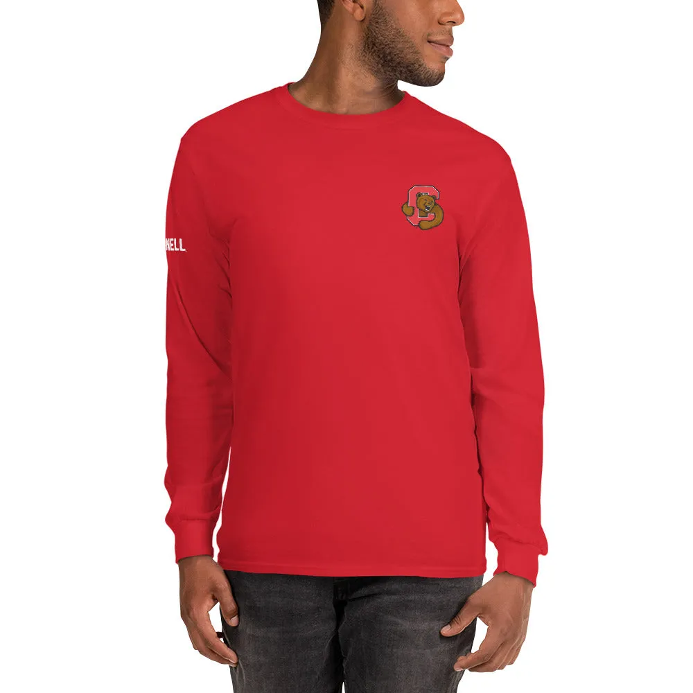 Cornell Mascot Long Sleeve T-Shirt (Red) sold by Ivy Sport product image thumbnail 4