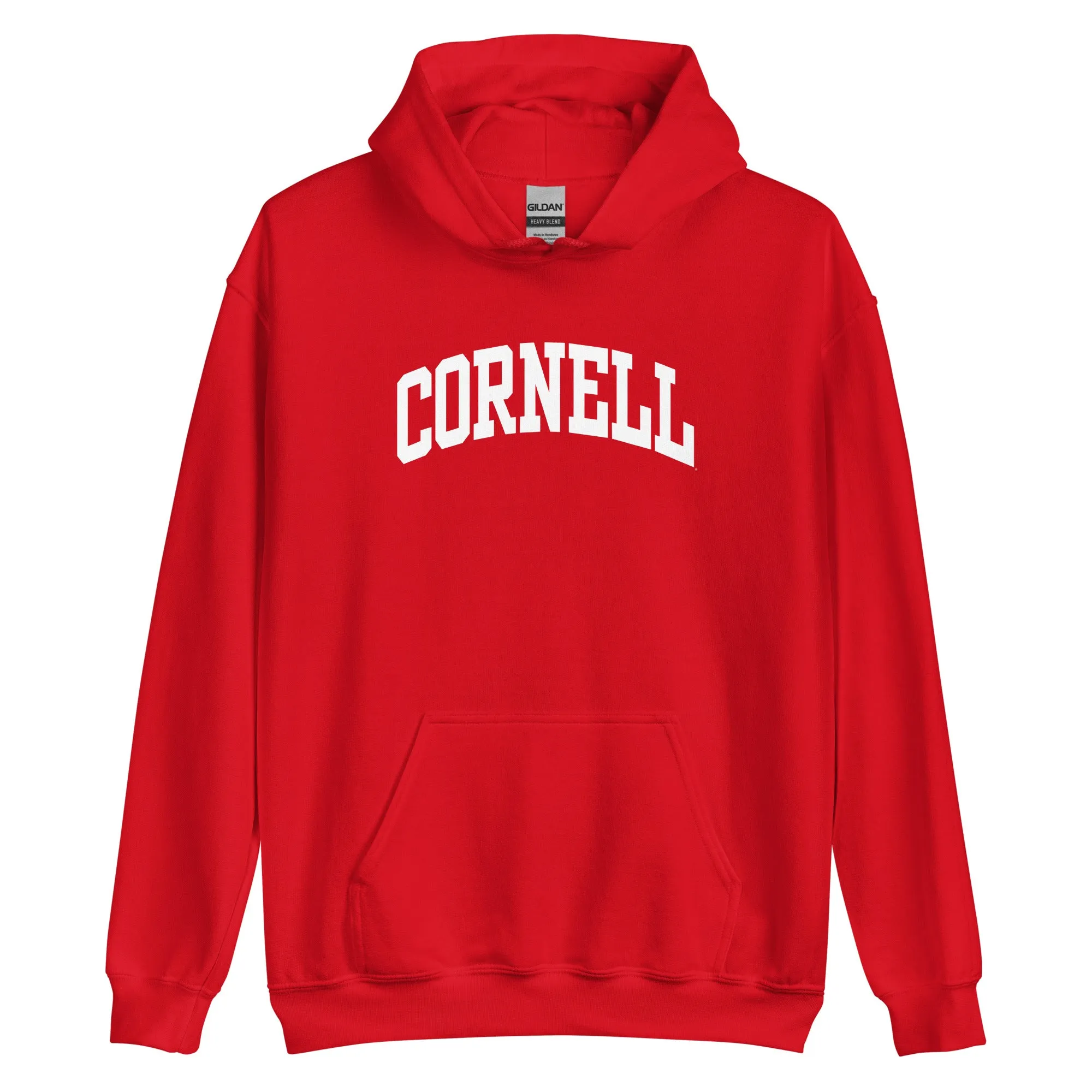Cornell Essential Hooded Sweatshirt (Red) sold by Ivy Sport product image thumbnail 5