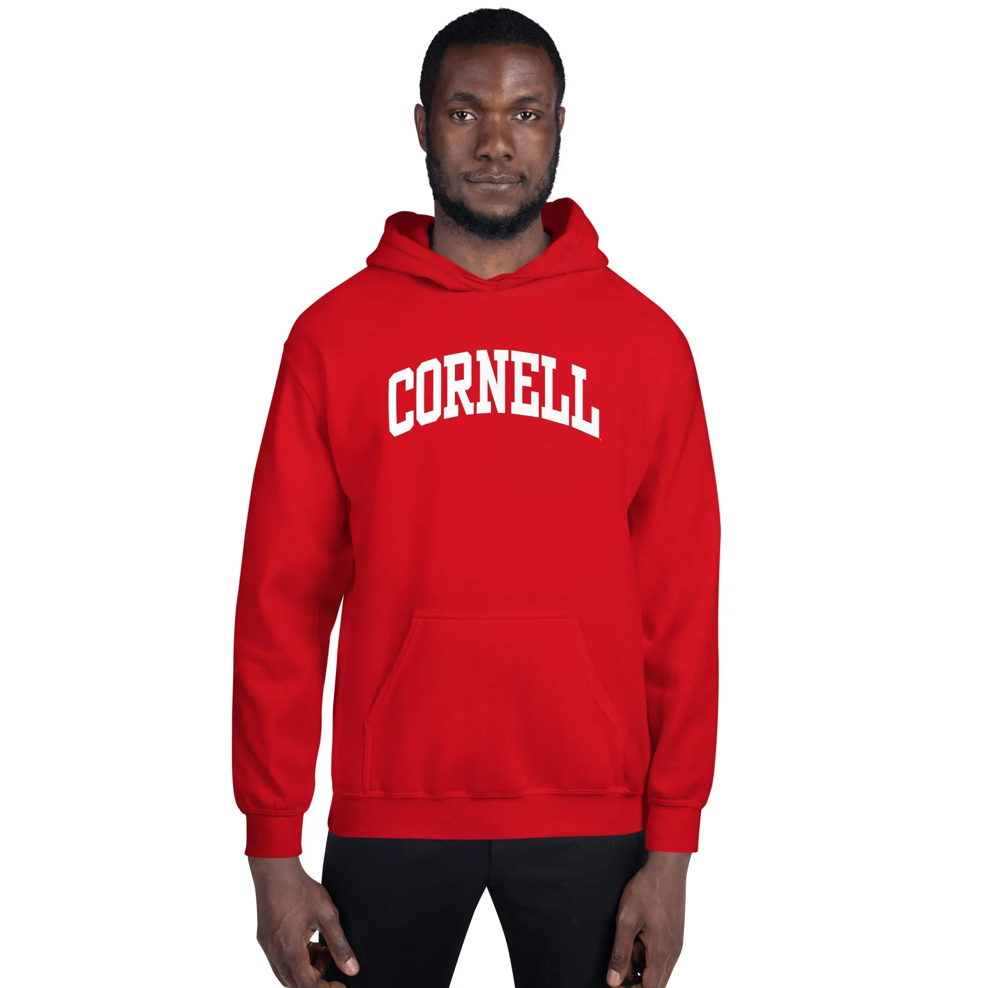 Cornell Essential Hooded Sweatshirt (Red) sold by Ivy Sport product image thumbnail 3