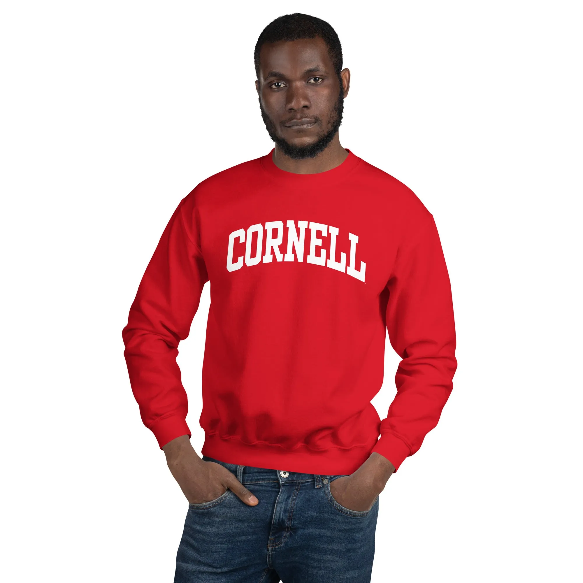 Cornell University Essential Sweatshirt (Red) sold by Ivy Sport product image thumbnail 2