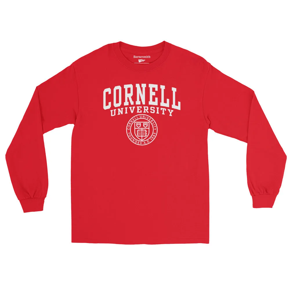 Cornell Heritage Long Sleeve T-Shirt (Red) sold by Ivy Sport product image thumbnail 4