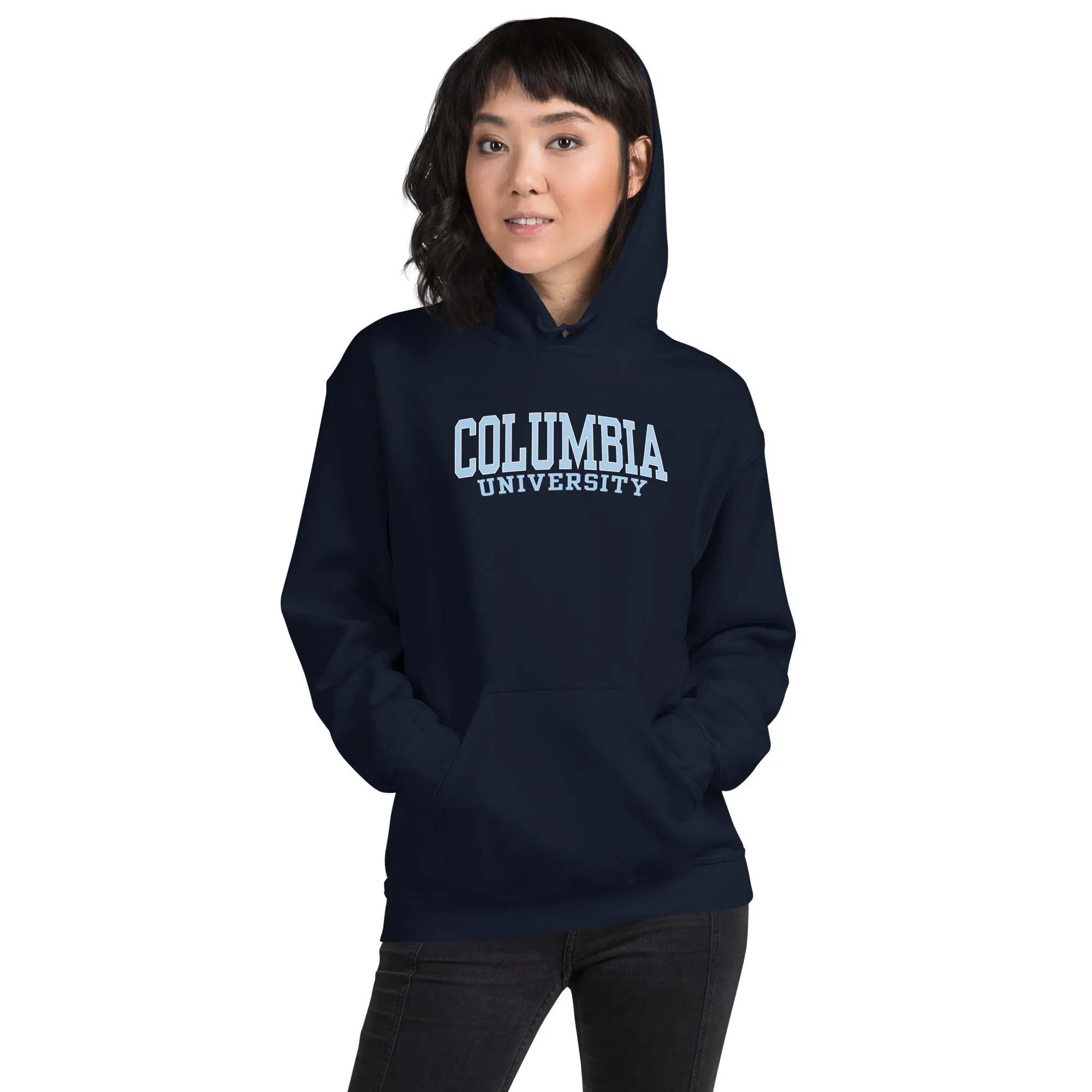 Columbia University Classic Hood Sweatshirt (Navy) sold by Ivy Sport product image thumbnail 4