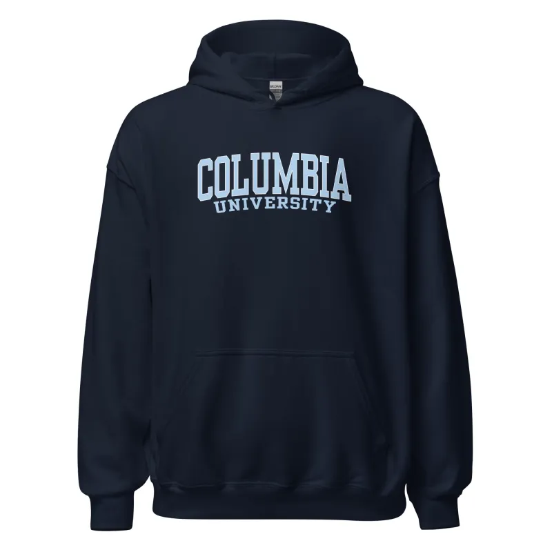 Columbia University Classic Hood Sweatshirt (Navy) sold by Ivy Sport