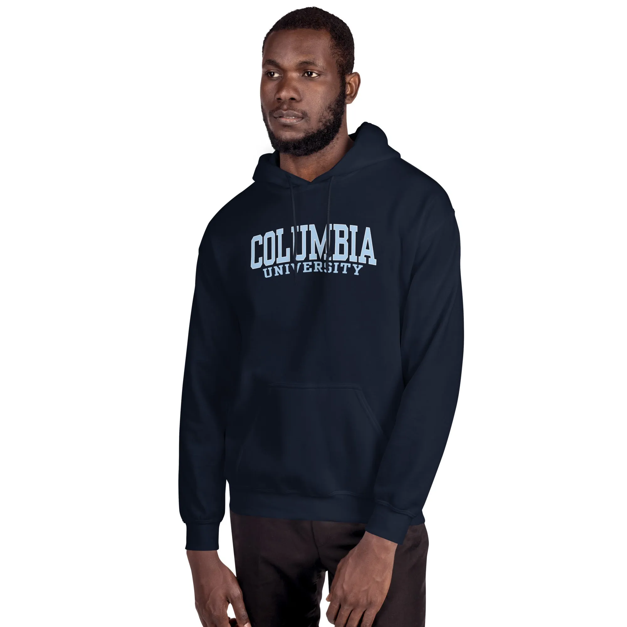 Columbia University Classic Hood Sweatshirt (Navy) sold by Ivy Sport product image thumbnail 3