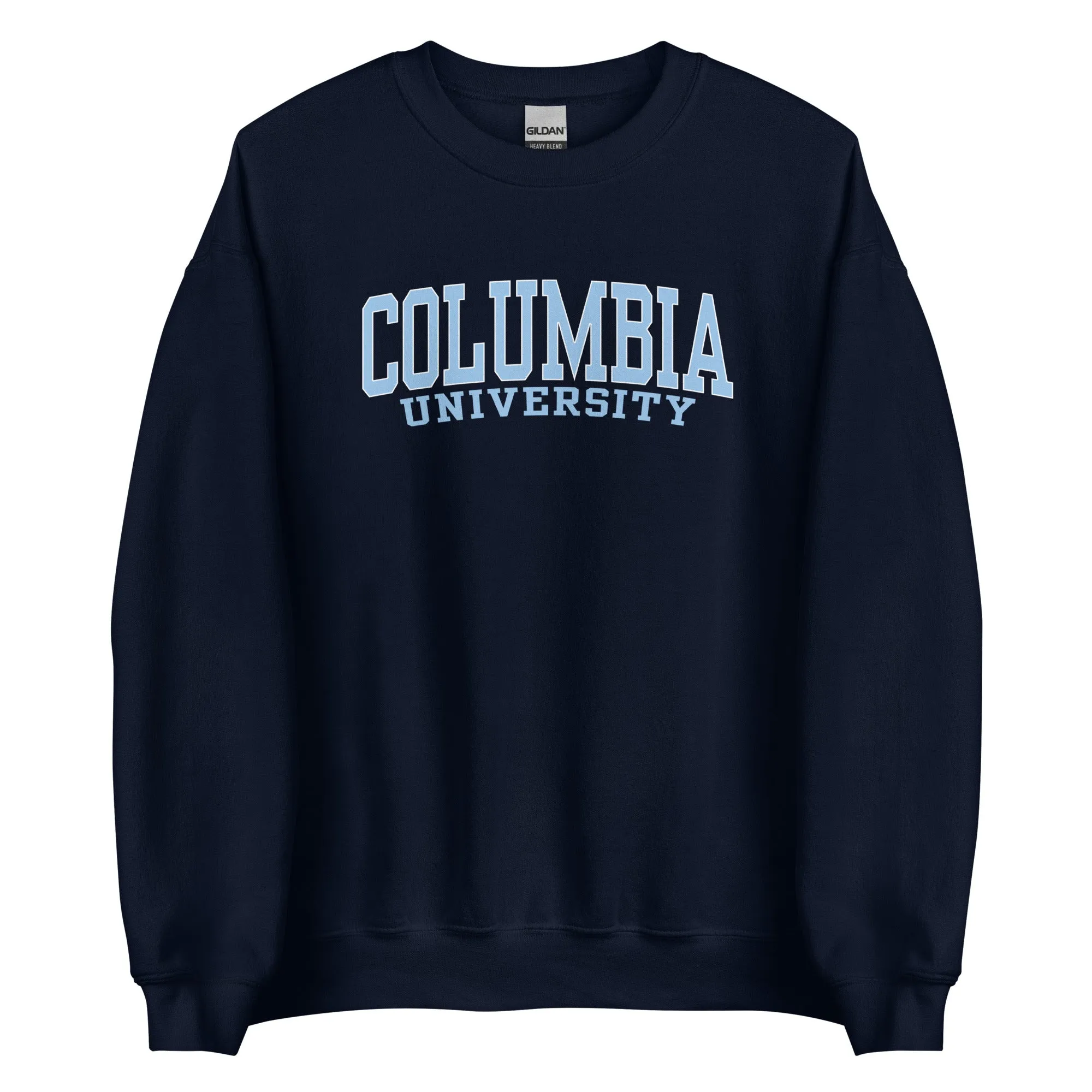 Columbia University Classic Crew Sweatshirt (Navy) sold by Ivy Sport product image thumbnail 5