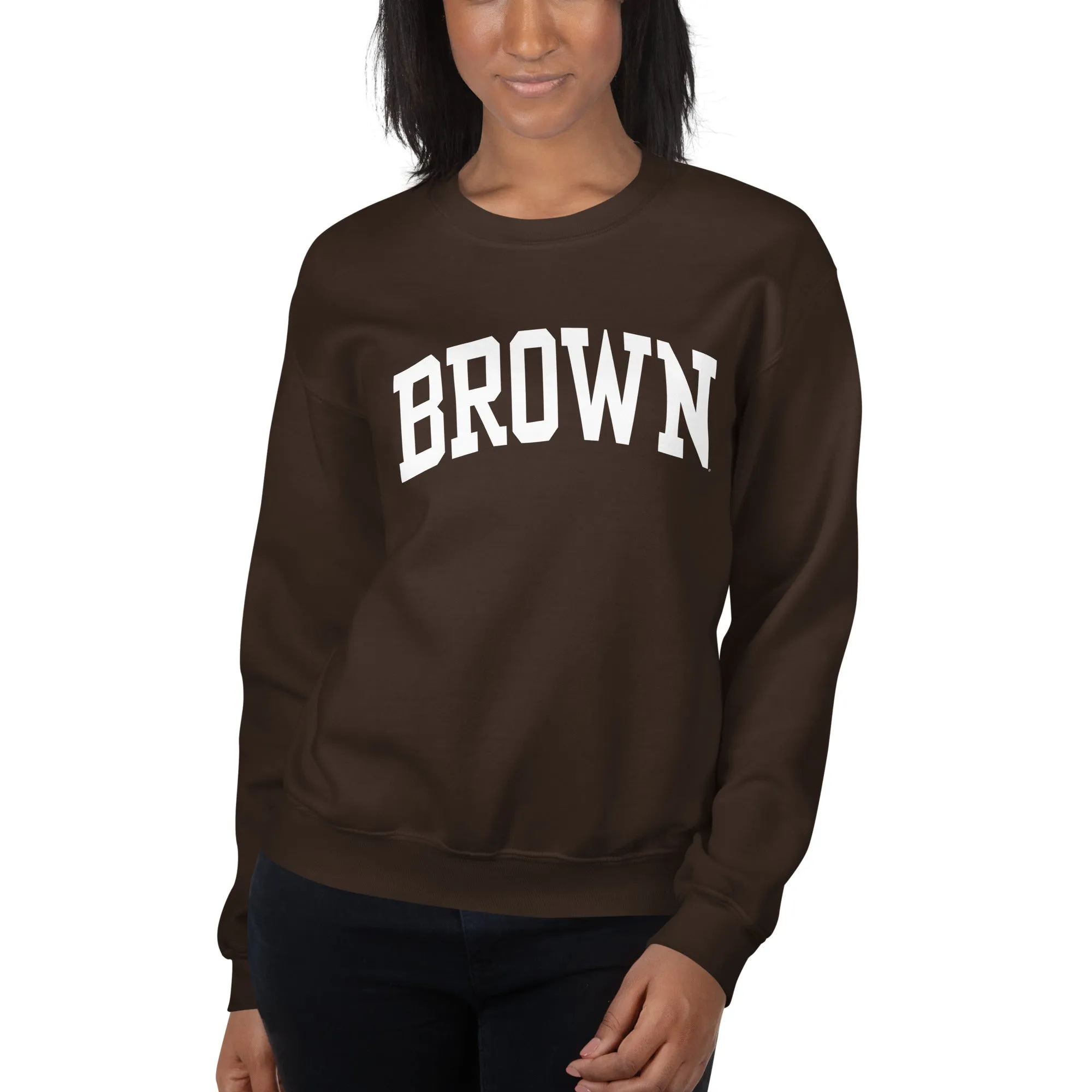 Brown Essential Sweatshirt (Brown) sold by Ivy Sport product image thumbnail 4