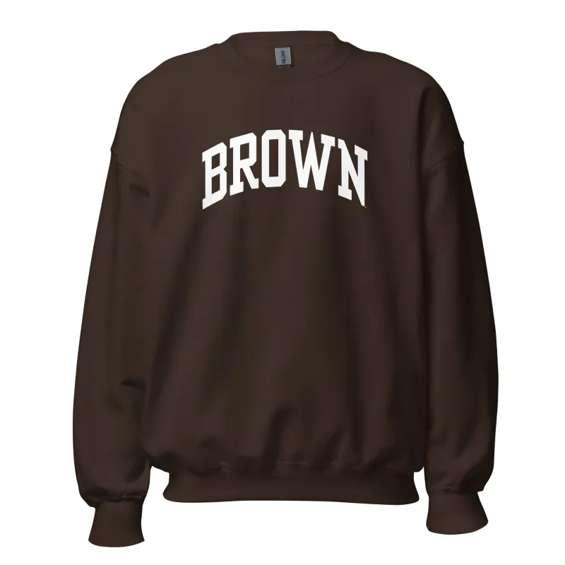 Brown Essential Sweatshirt (Brown) sold by Ivy Sport