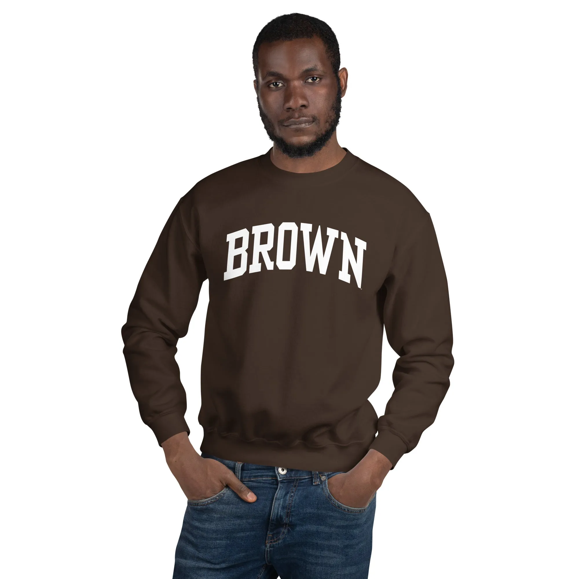 Brown Essential Sweatshirt (Brown) sold by Ivy Sport product image thumbnail 2