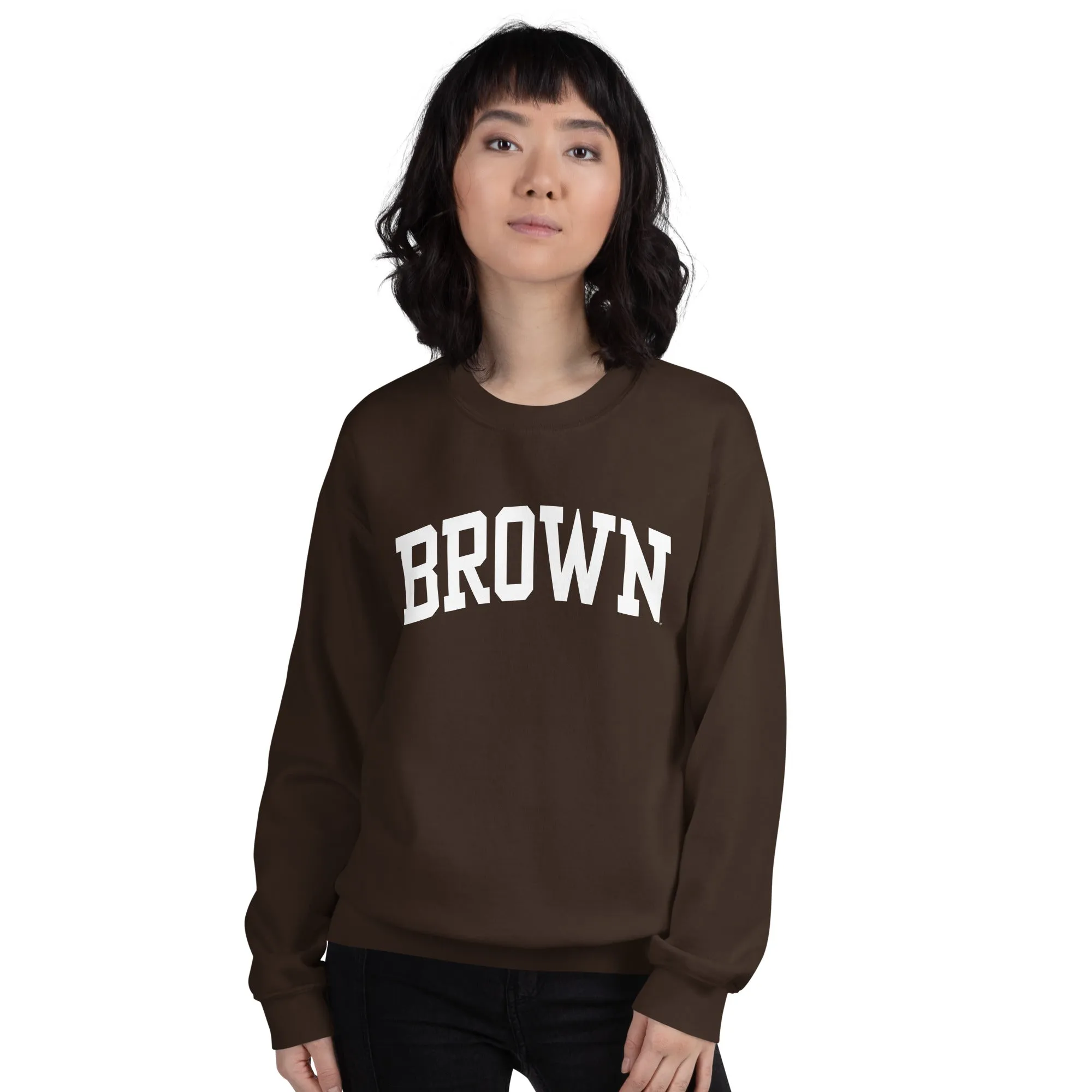 Brown Essential Sweatshirt (Brown) sold by Ivy Sport product image thumbnail 3