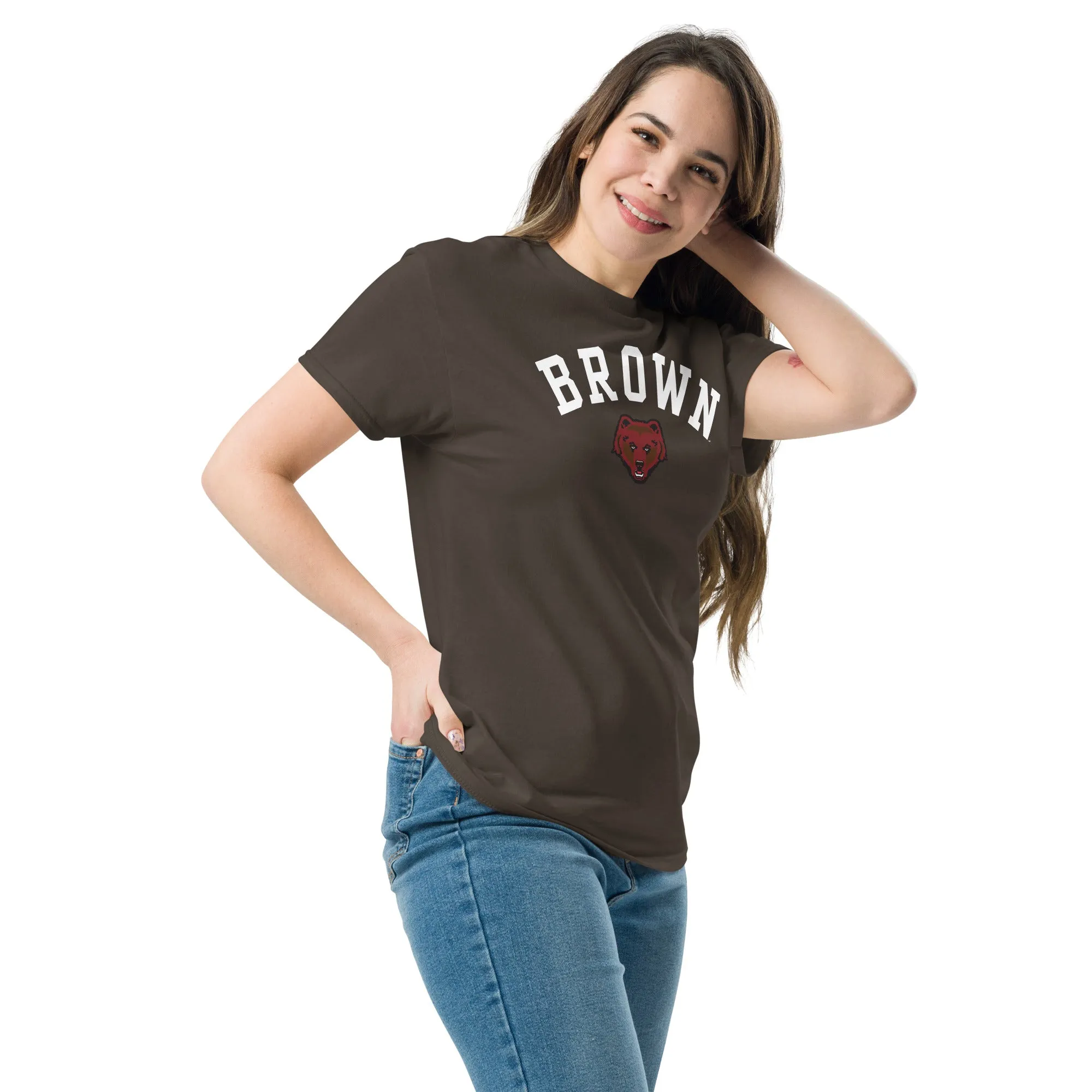 Brown - Athletics - S/S T-Shirt (Brown) sold by Ivy Sport product image thumbnail 2