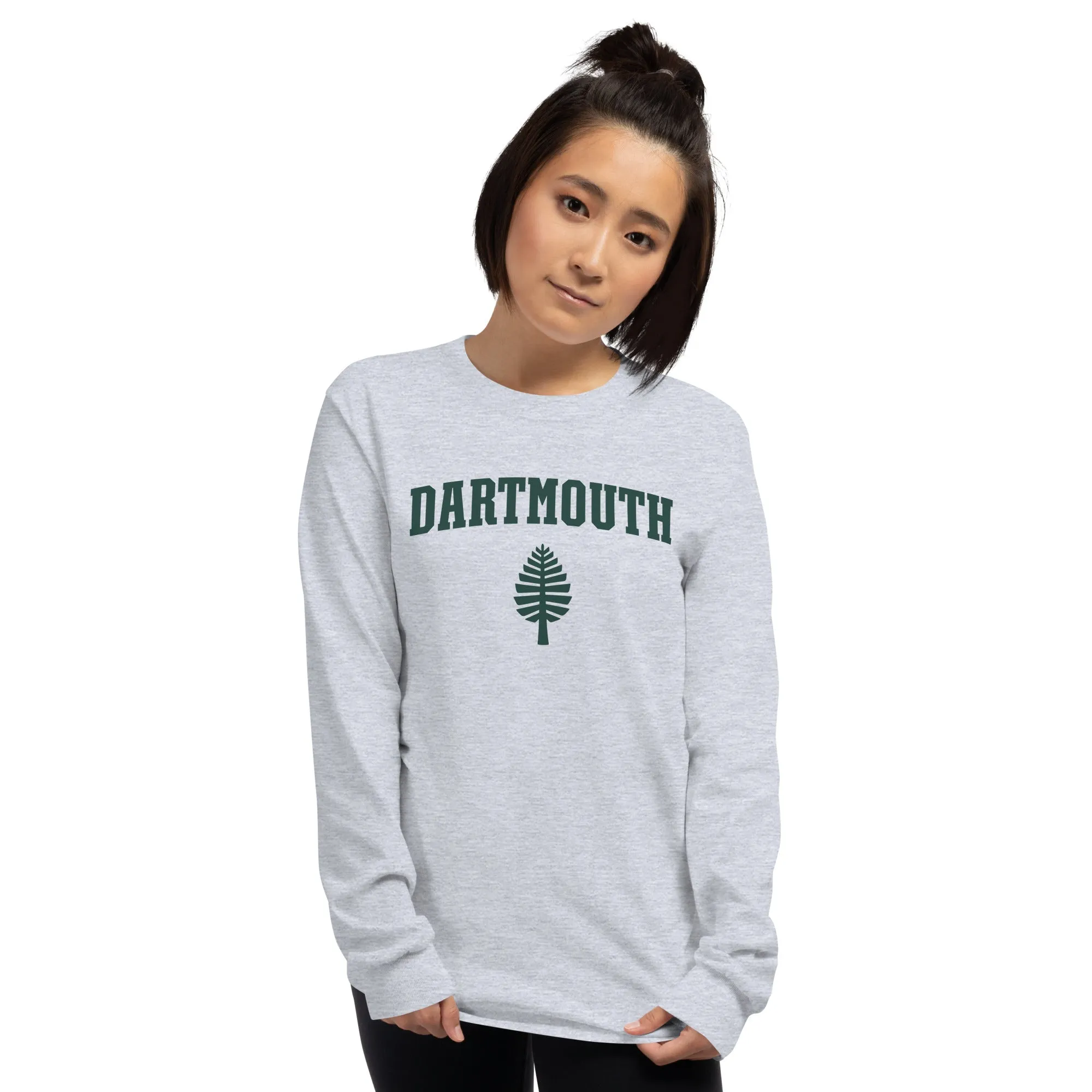 Dartmouth Heritage Long Sleeve T-Shirt (Grey) sold by Ivy Sport product image thumbnail 4