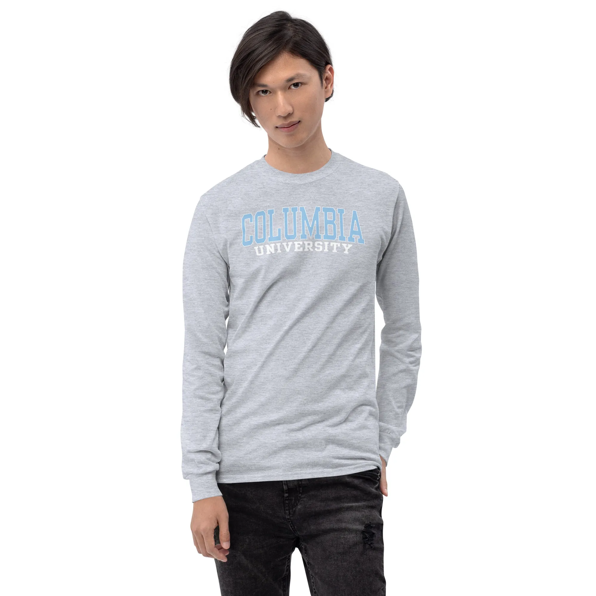 Columbia Classic Long Sleeve T-Shirt (Grey) sold by Ivy Sport product image thumbnail 3