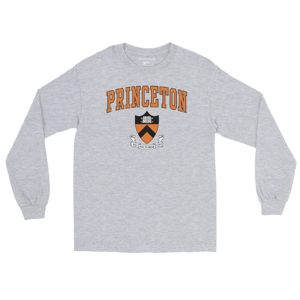 Princeton Heritage Long Sleeve T-Shirt II (Grey) sold by Ivy Sport product image thumbnail 2