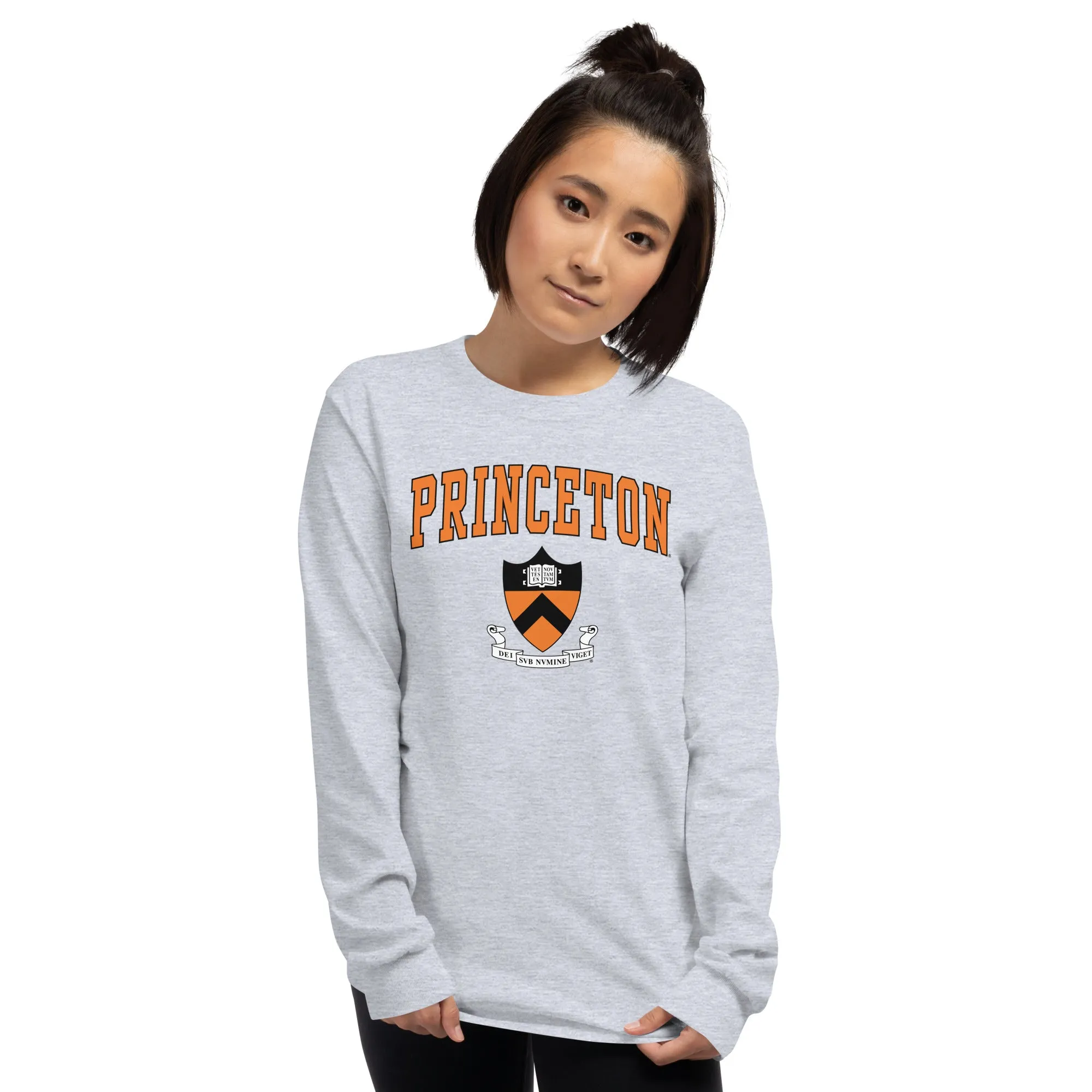 Princeton Heritage Long Sleeve T-Shirt II (Grey) sold by Ivy Sport product image thumbnail 3