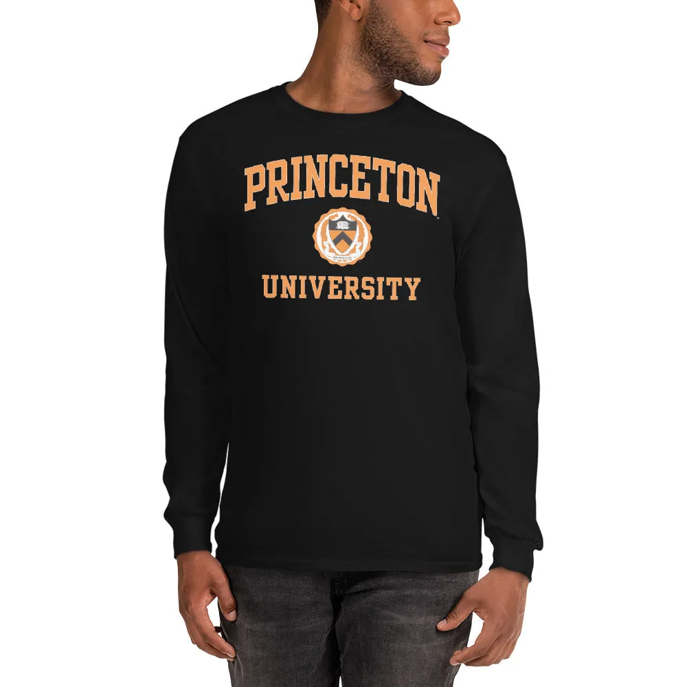 Princeton Crest Long Sleeve T-Shirt (Black) sold by Ivy Sport product image thumbnail 4