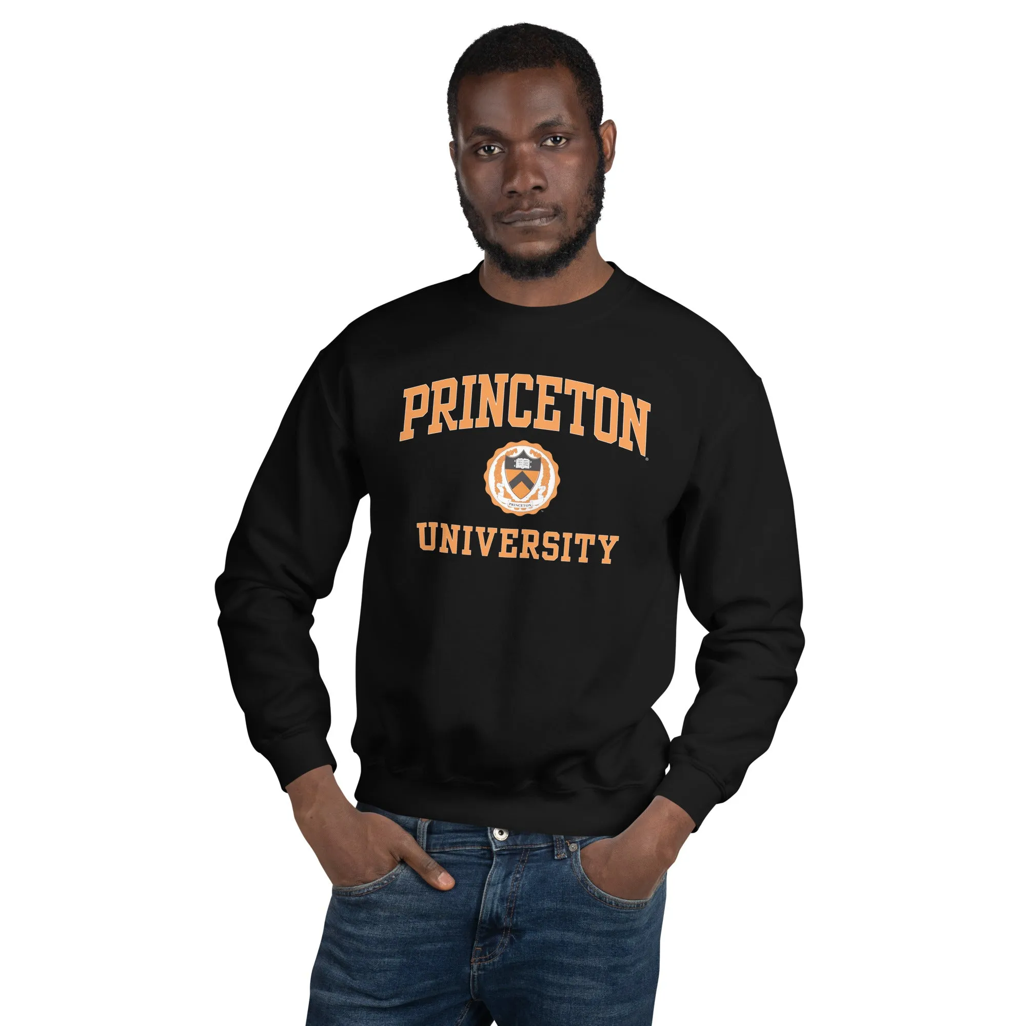 Princeton Crest Sweatshirt (Black) sold by Ivy Sport product image thumbnail 2