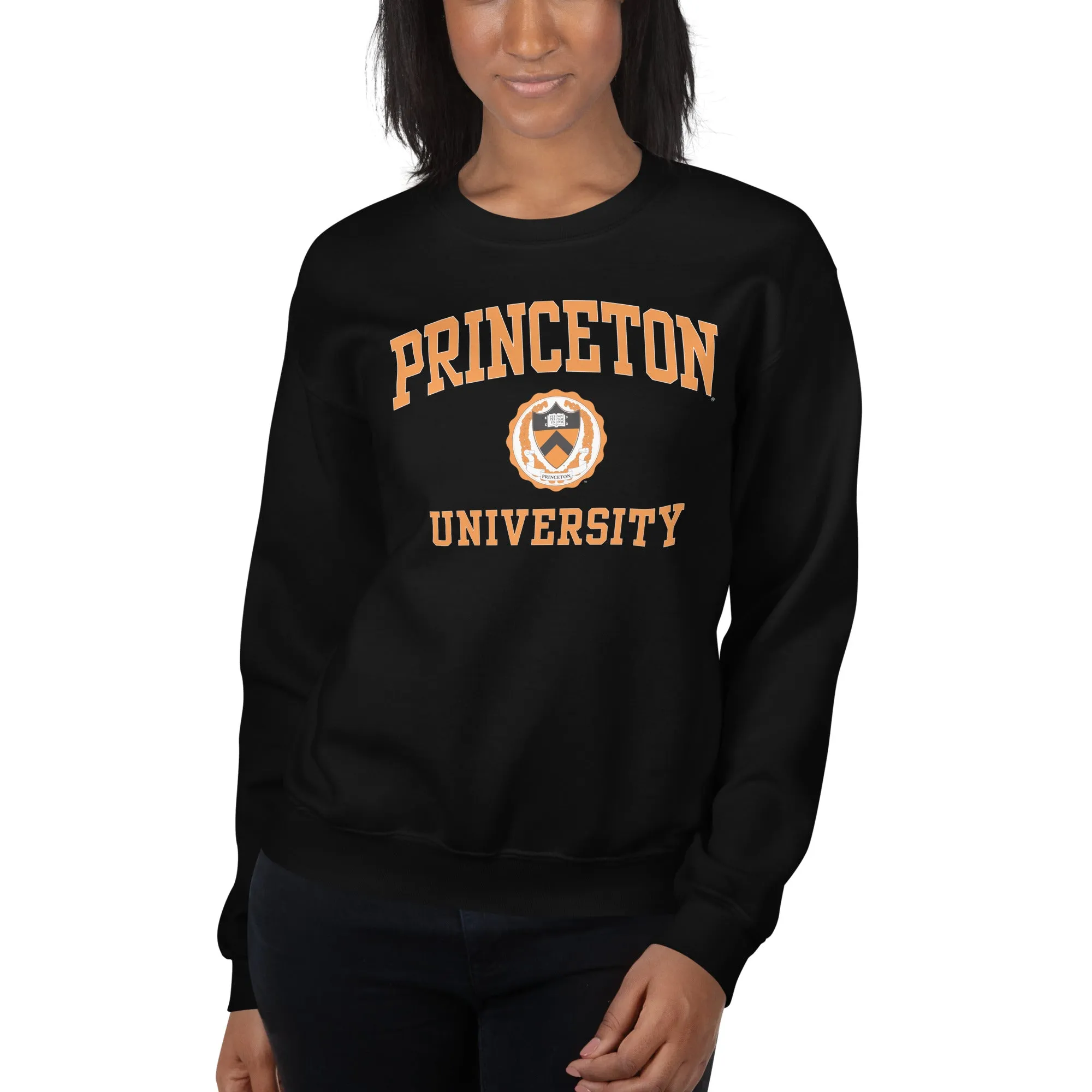 Princeton Crest Sweatshirt (Black) sold by Ivy Sport product image thumbnail 3