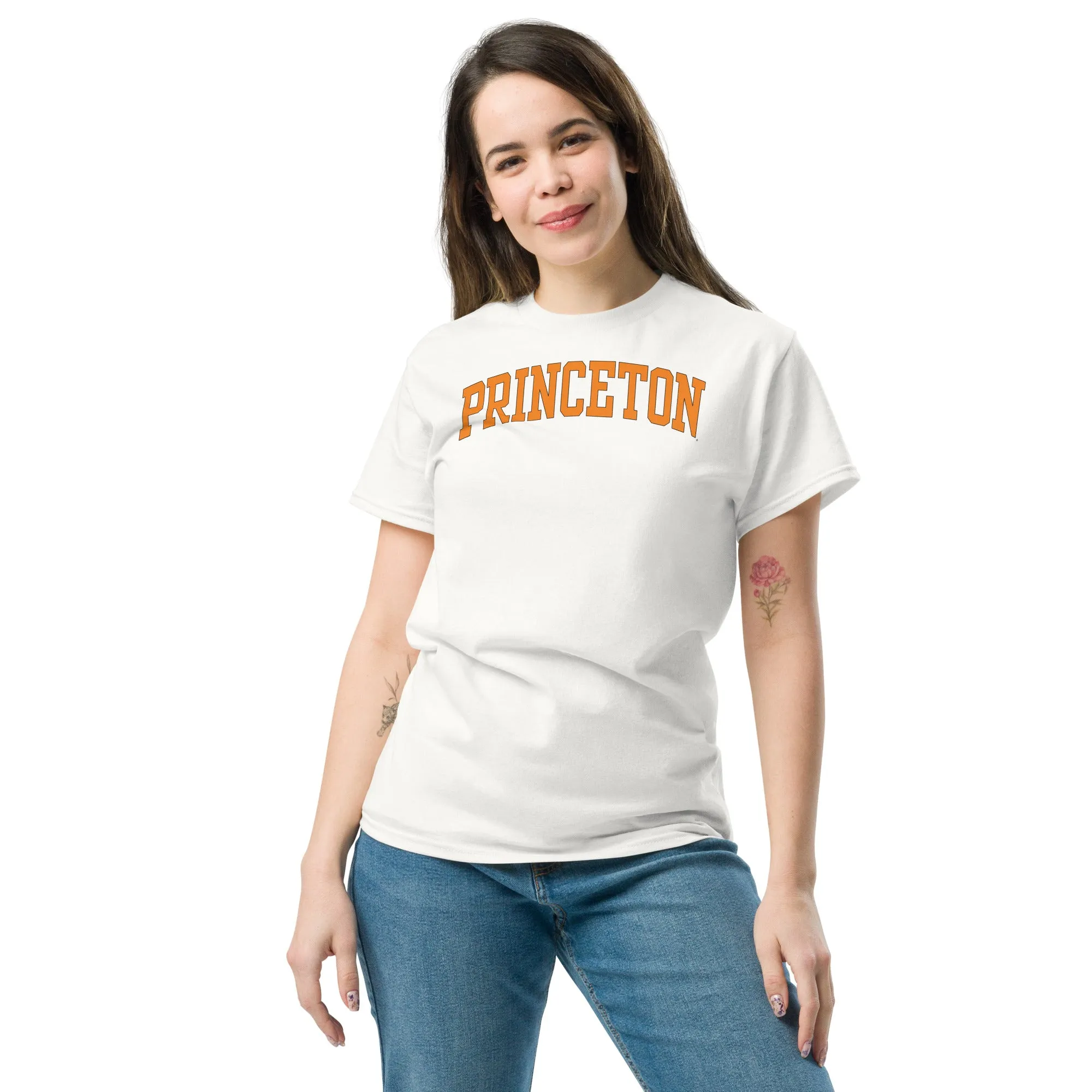 Princeton Classic T-Shirt (White) sold by Ivy Sport product image thumbnail 4