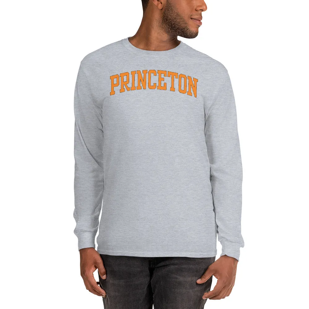 Princeton Classic Long Sleeve T-Shirt (Charcoal Grey) sold by Ivy Sport product image thumbnail 5