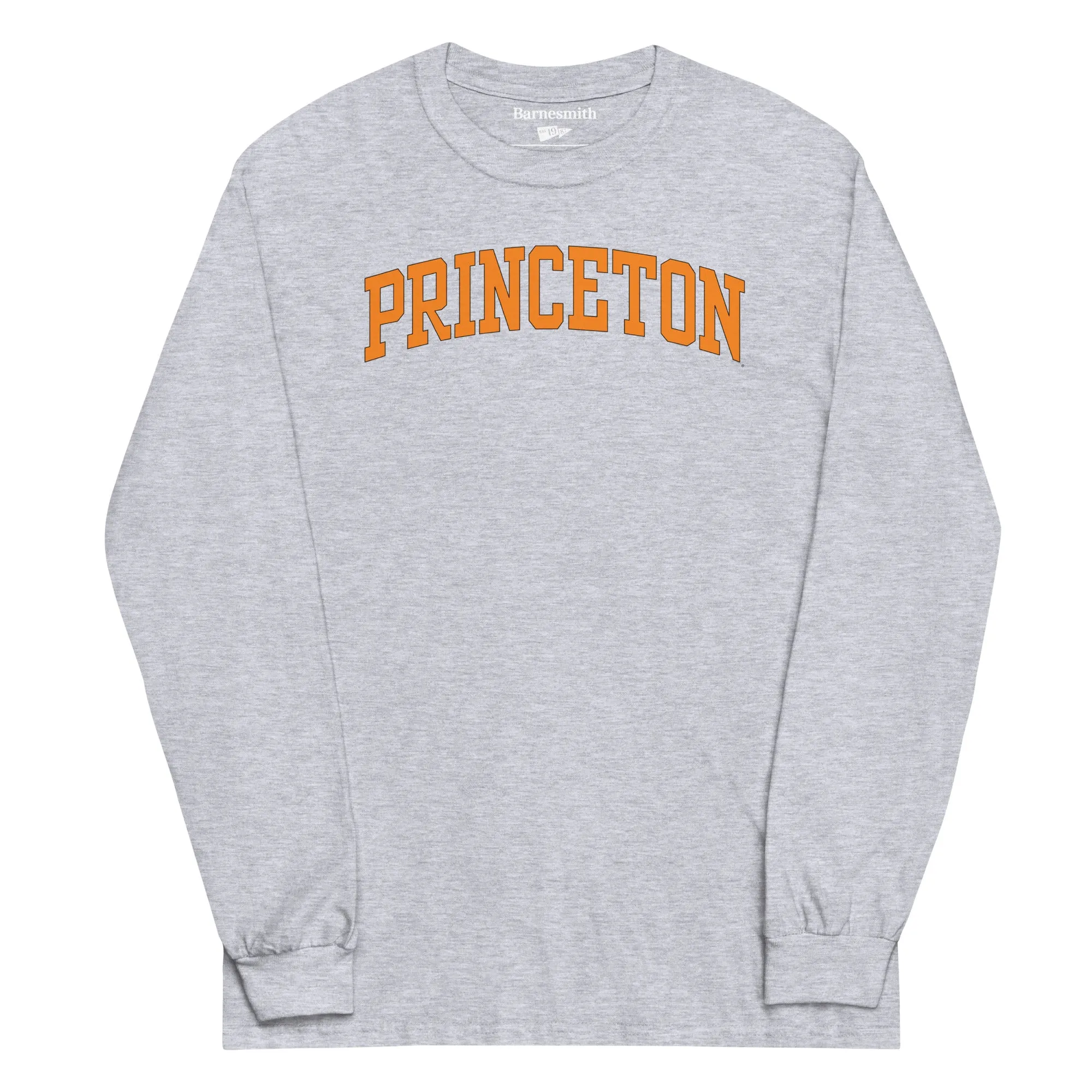 Princeton Classic Long Sleeve T-Shirt (Charcoal Grey) sold by Ivy Sport product image thumbnail 3