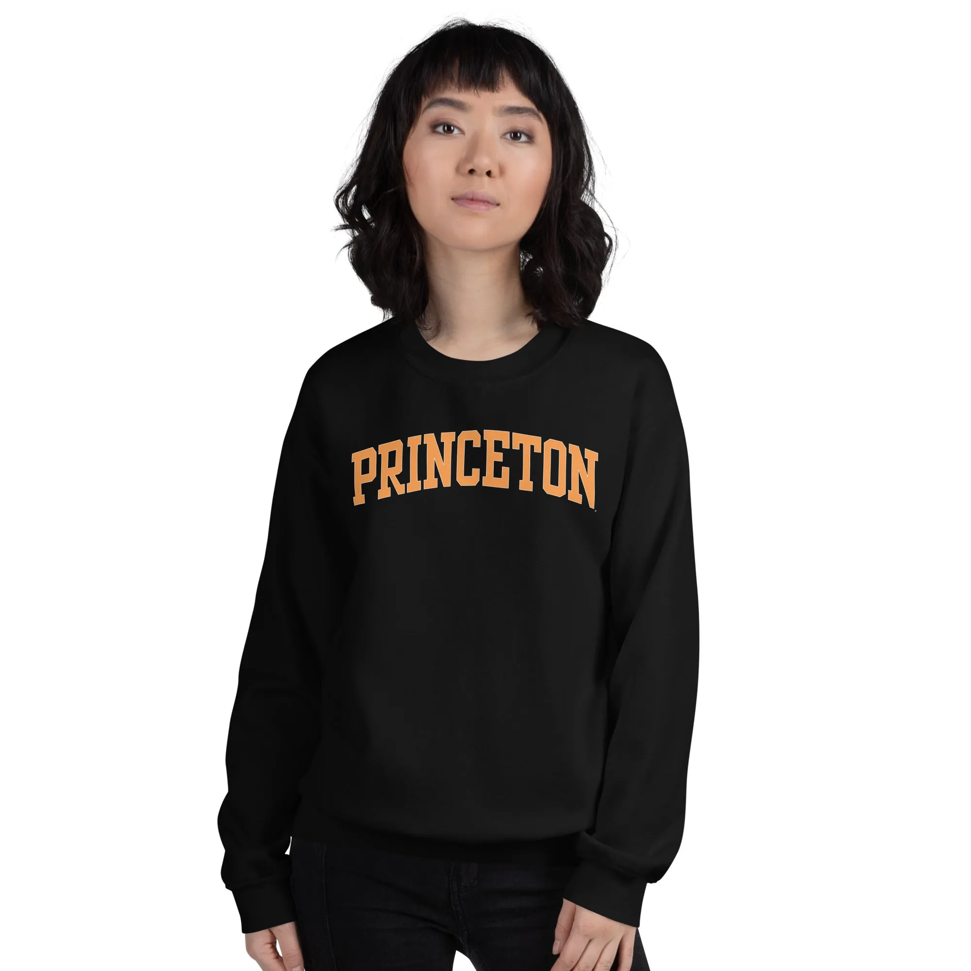 Princeton University Classic Crew Sweatshirt (Black) sold by Ivy Sport product image thumbnail 3