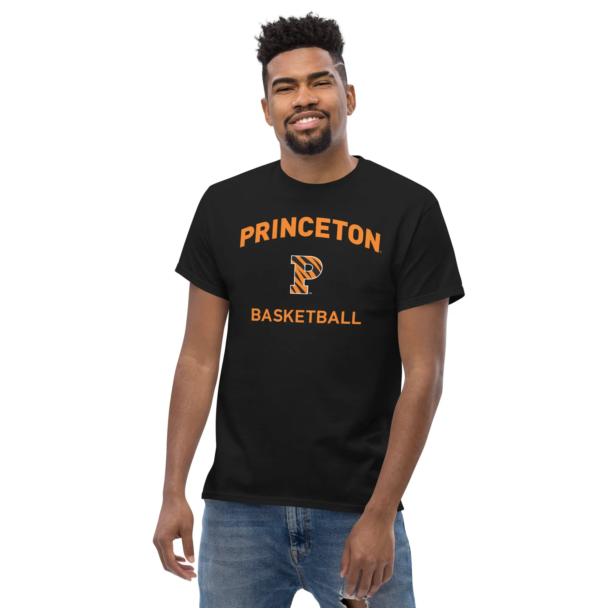 Princeton University Basketball T-Shirt (Black) sold by Ivy Sport product image thumbnail 2