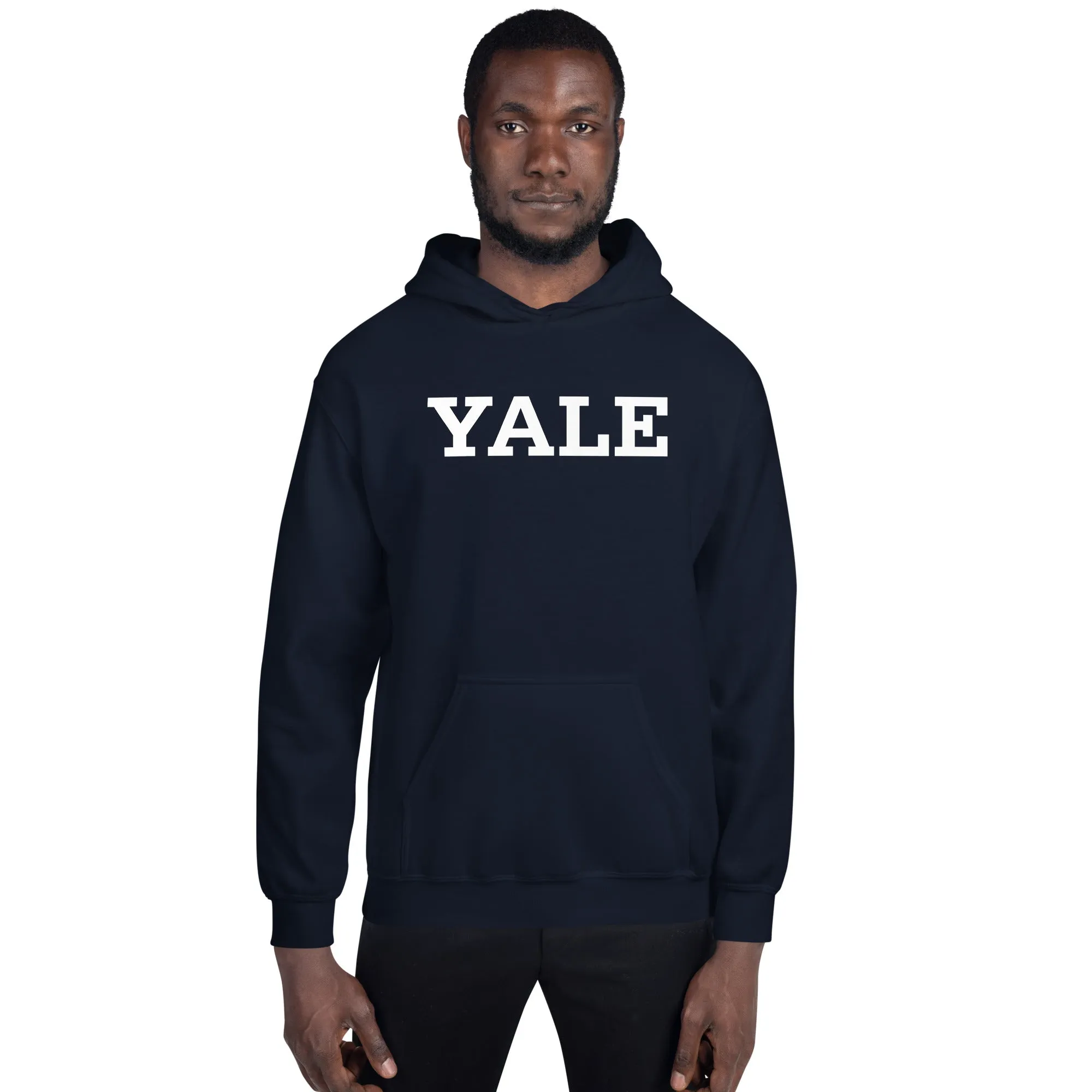 Yale University Classic Hood Sweatshirt (Navy) sold by Ivy Sport product image thumbnail 3