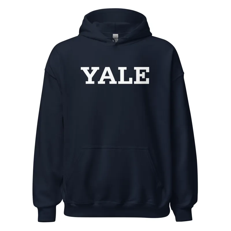 Yale University Classic Hood Sweatshirt (Navy) sold by Ivy Sport