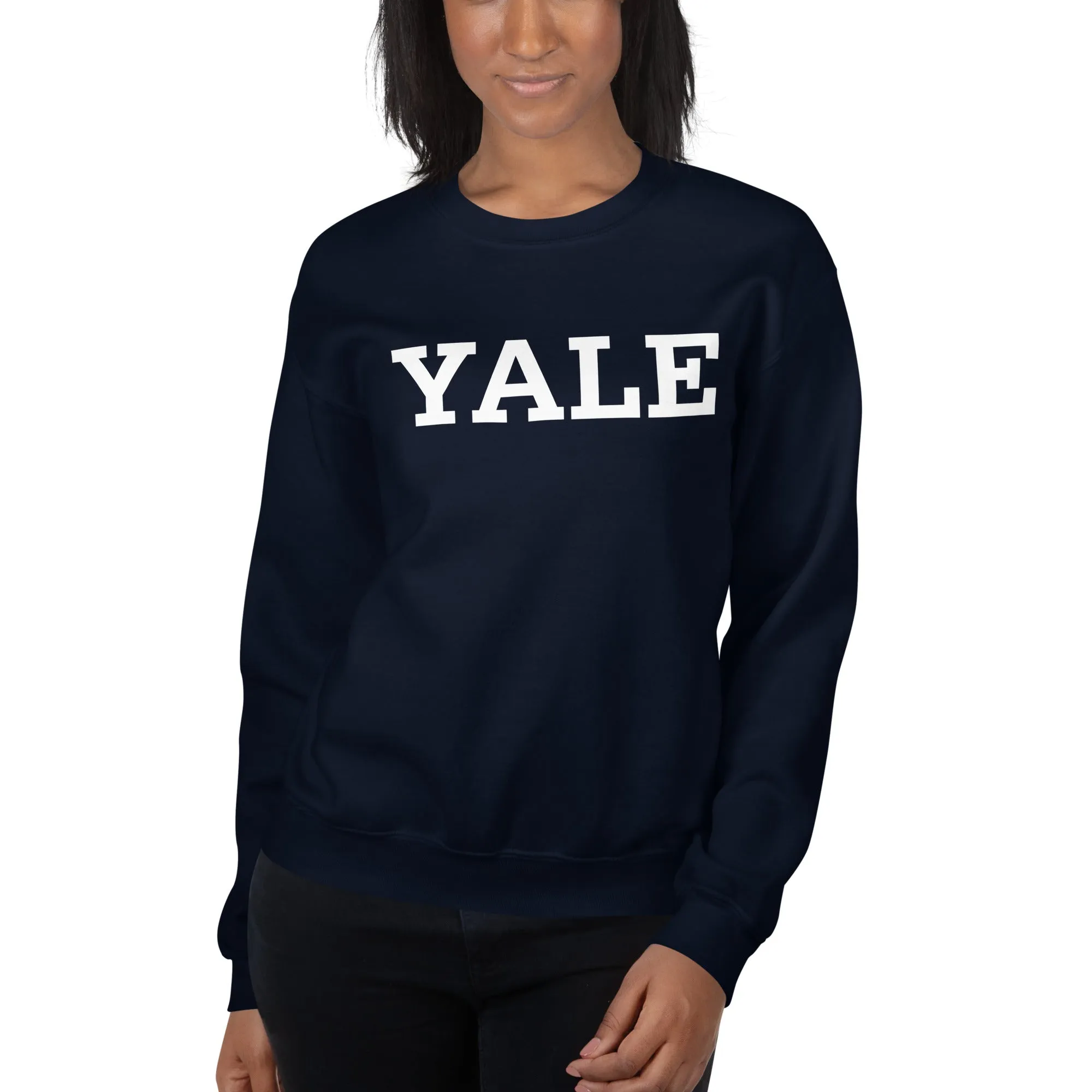 Yale University Classic Crew Sweatshirt (Navy) sold by Ivy Sport product image thumbnail 4