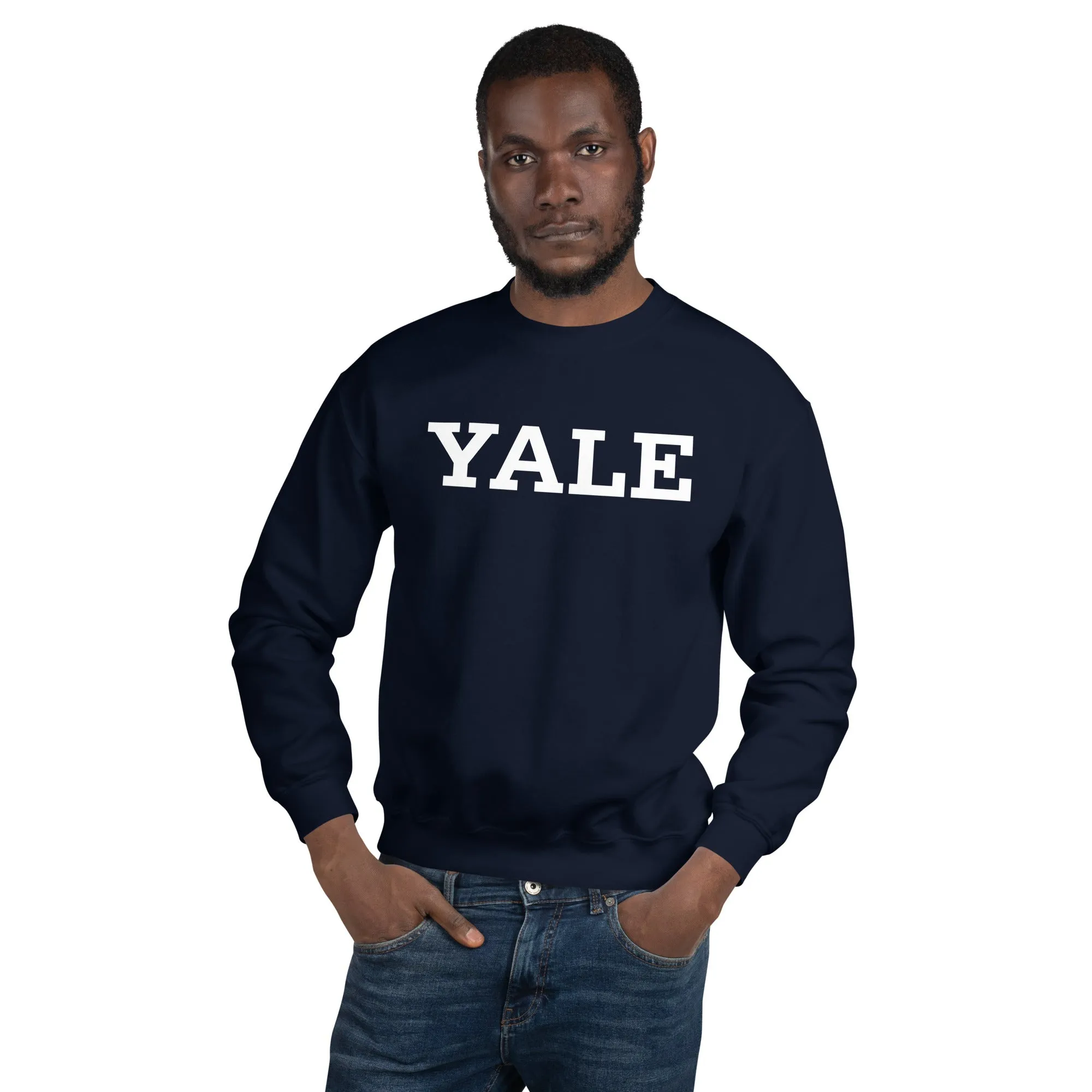 Yale University Classic Crew Sweatshirt (Navy) sold by Ivy Sport product image thumbnail 2