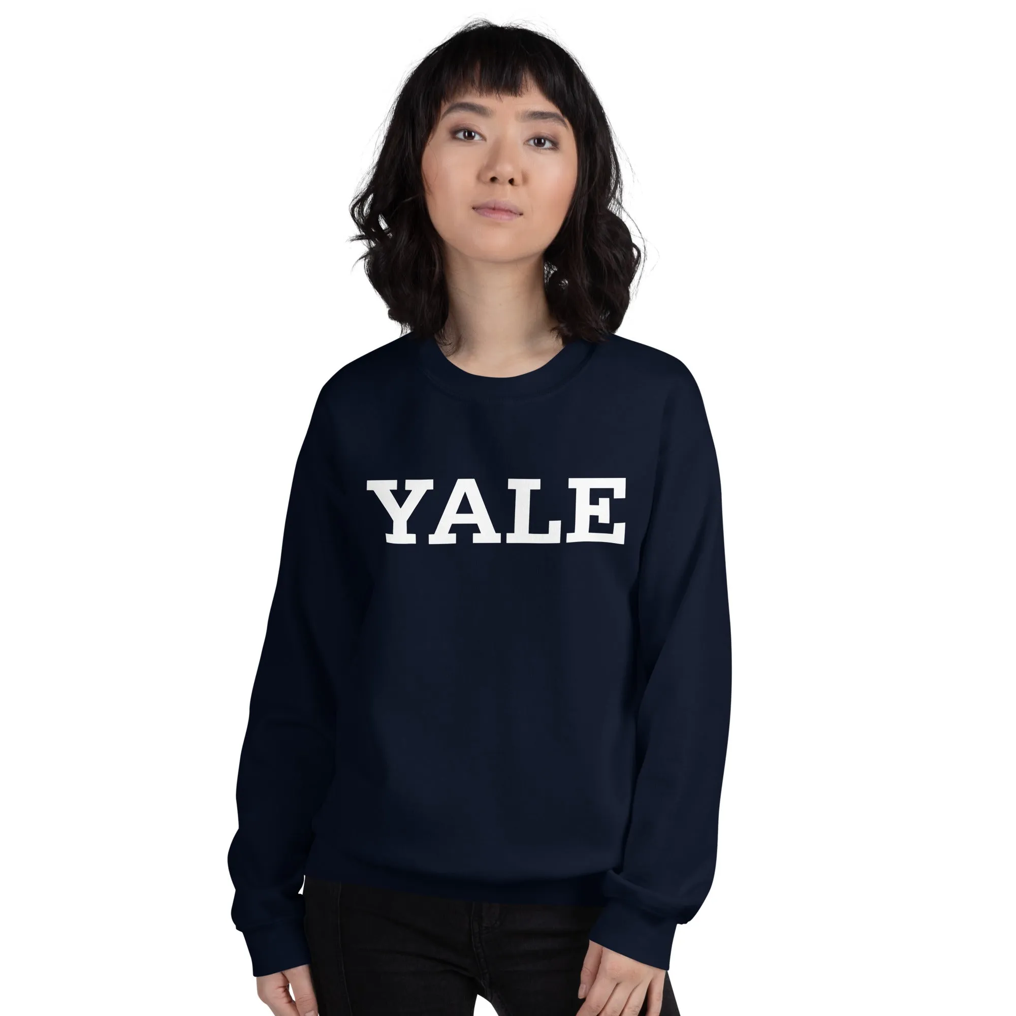 Yale University Classic Crew Sweatshirt (Navy) sold by Ivy Sport product image thumbnail 3